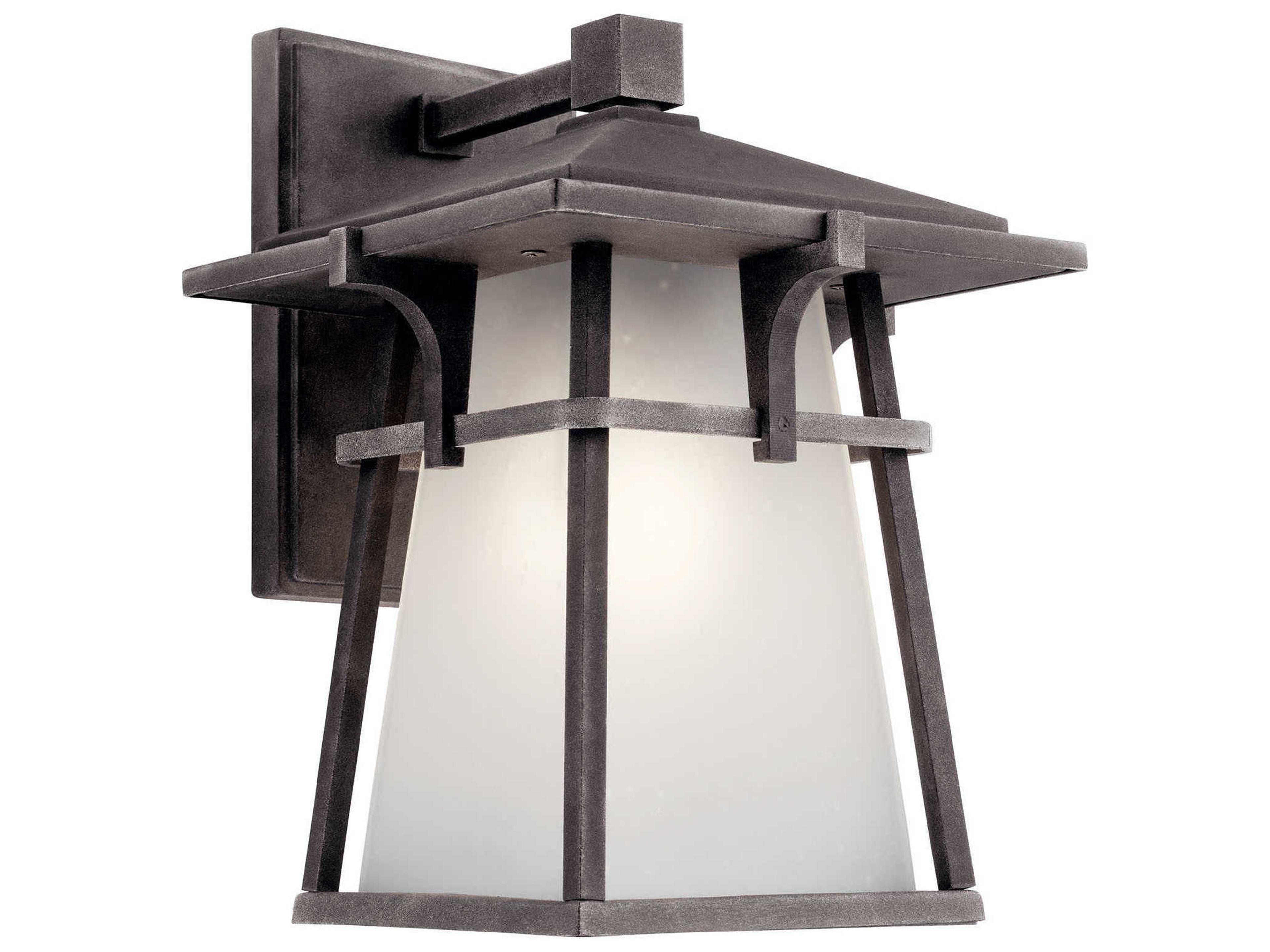Beckett 1 - Light Glass Outdoor Wall Light