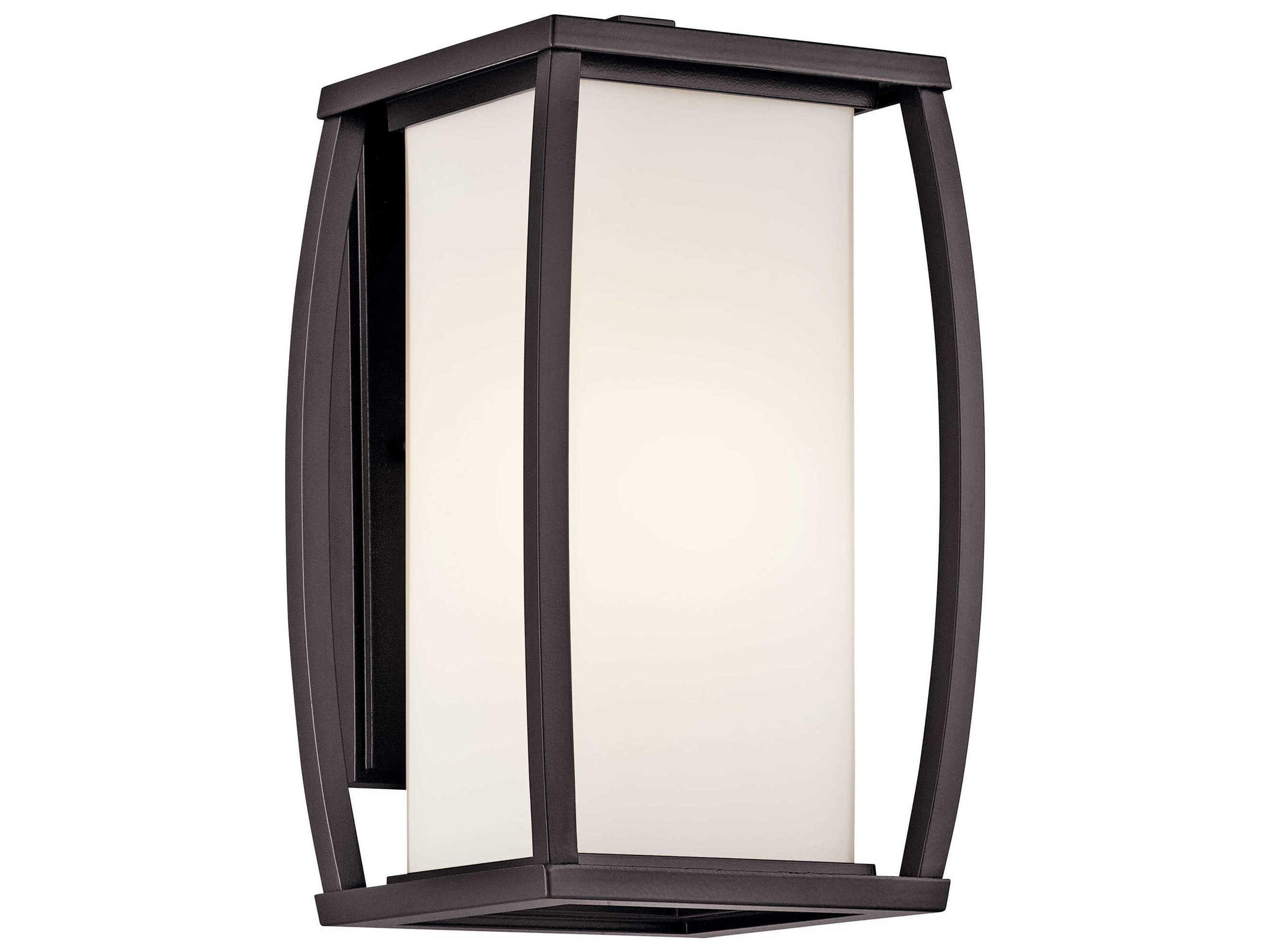 Bowen 1 - Light Glass Outdoor Wall Light