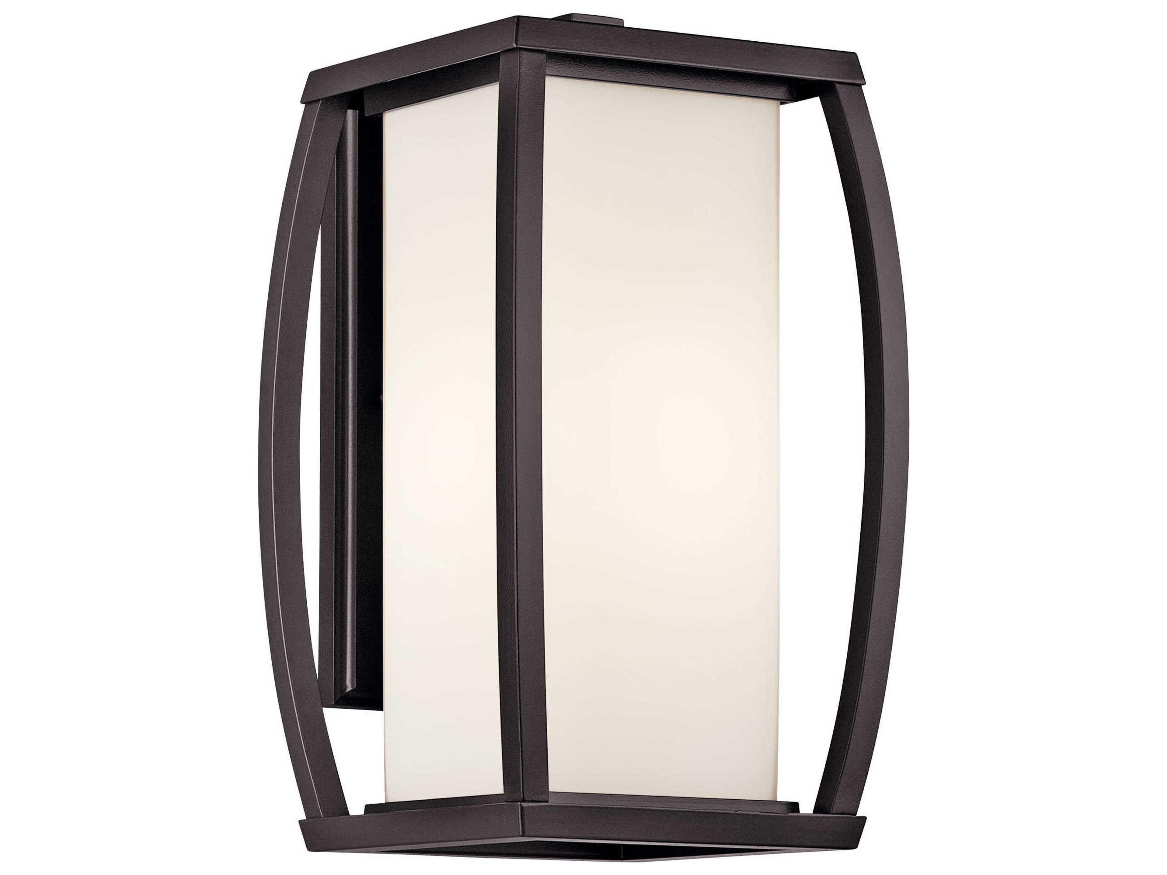Bowen 1 - Light Glass Outdoor Wall Light