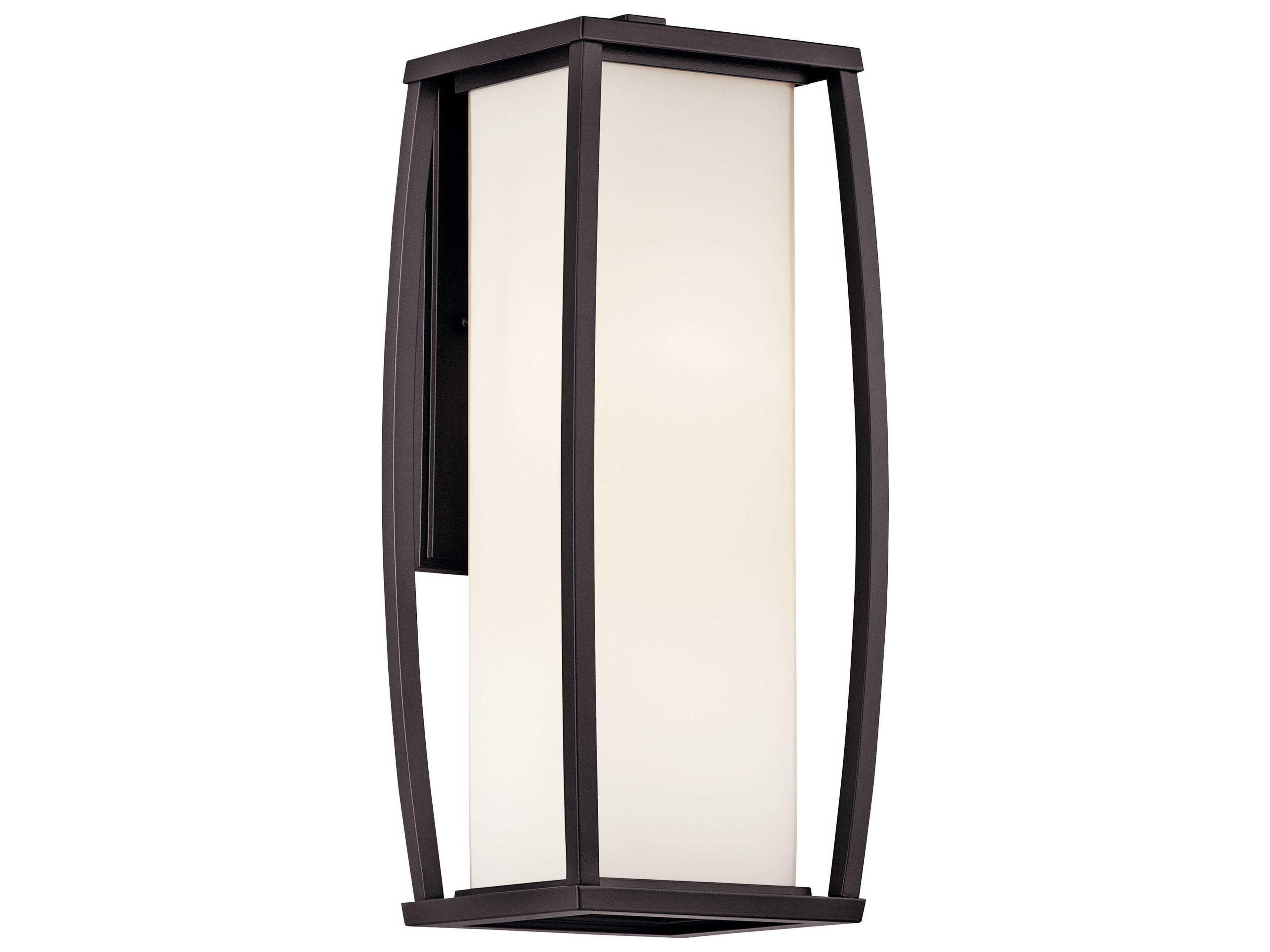 Bowen 2 - Light Glass Outdoor Wall Light