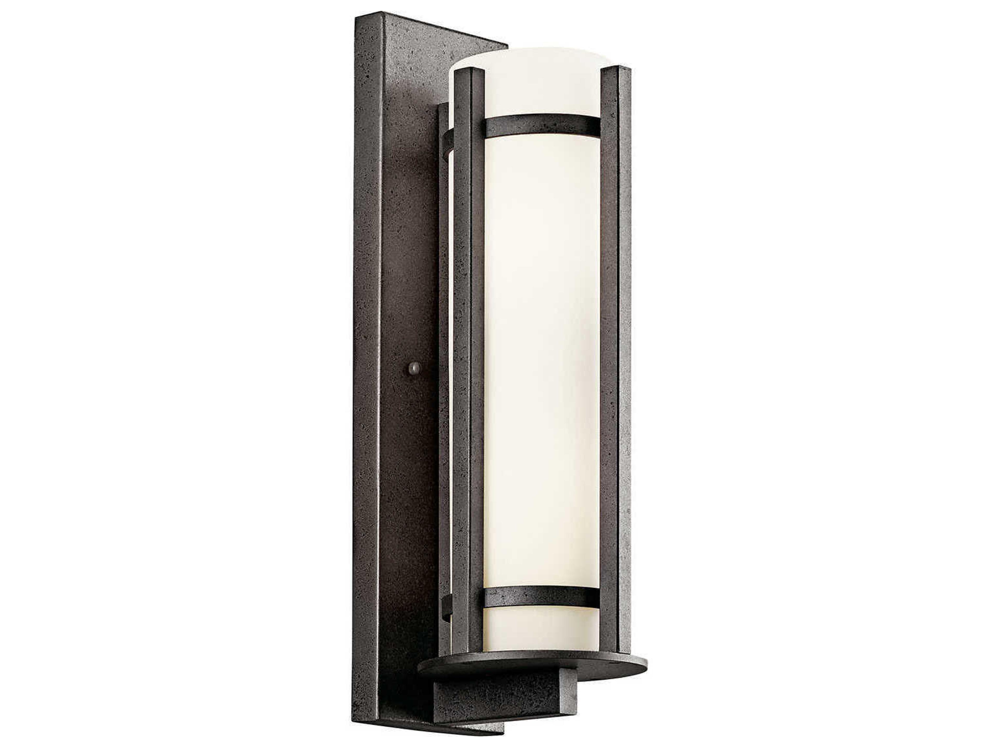 Camden 3 - Light Glass Outdoor Wall Light