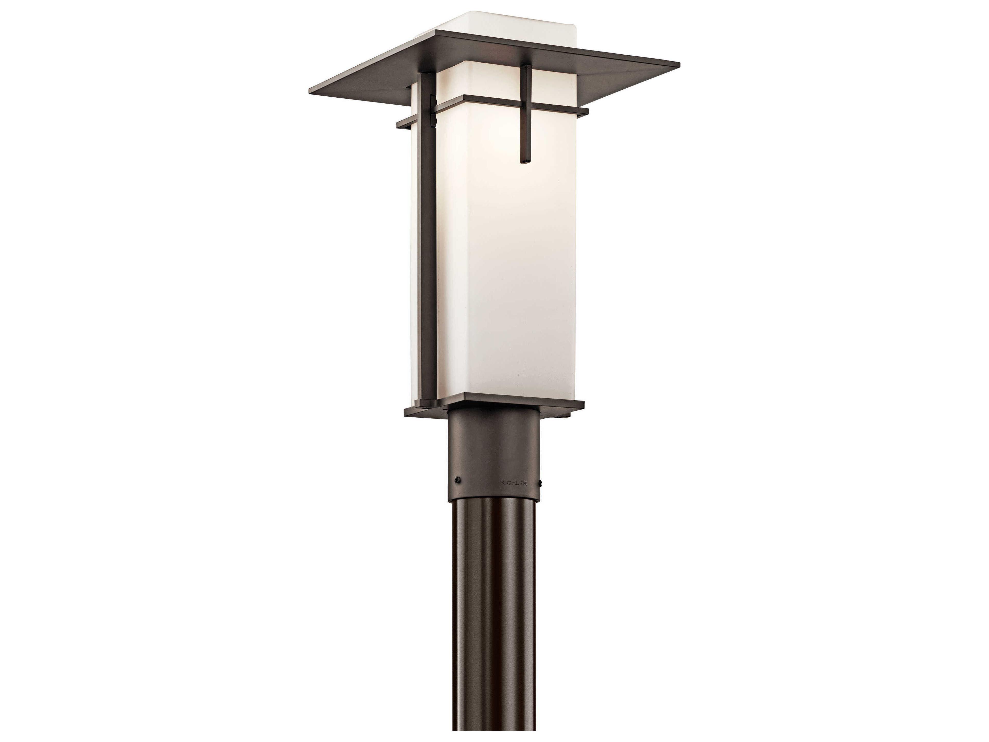 Caterham 1 - Light Glass Outdoor Post Light