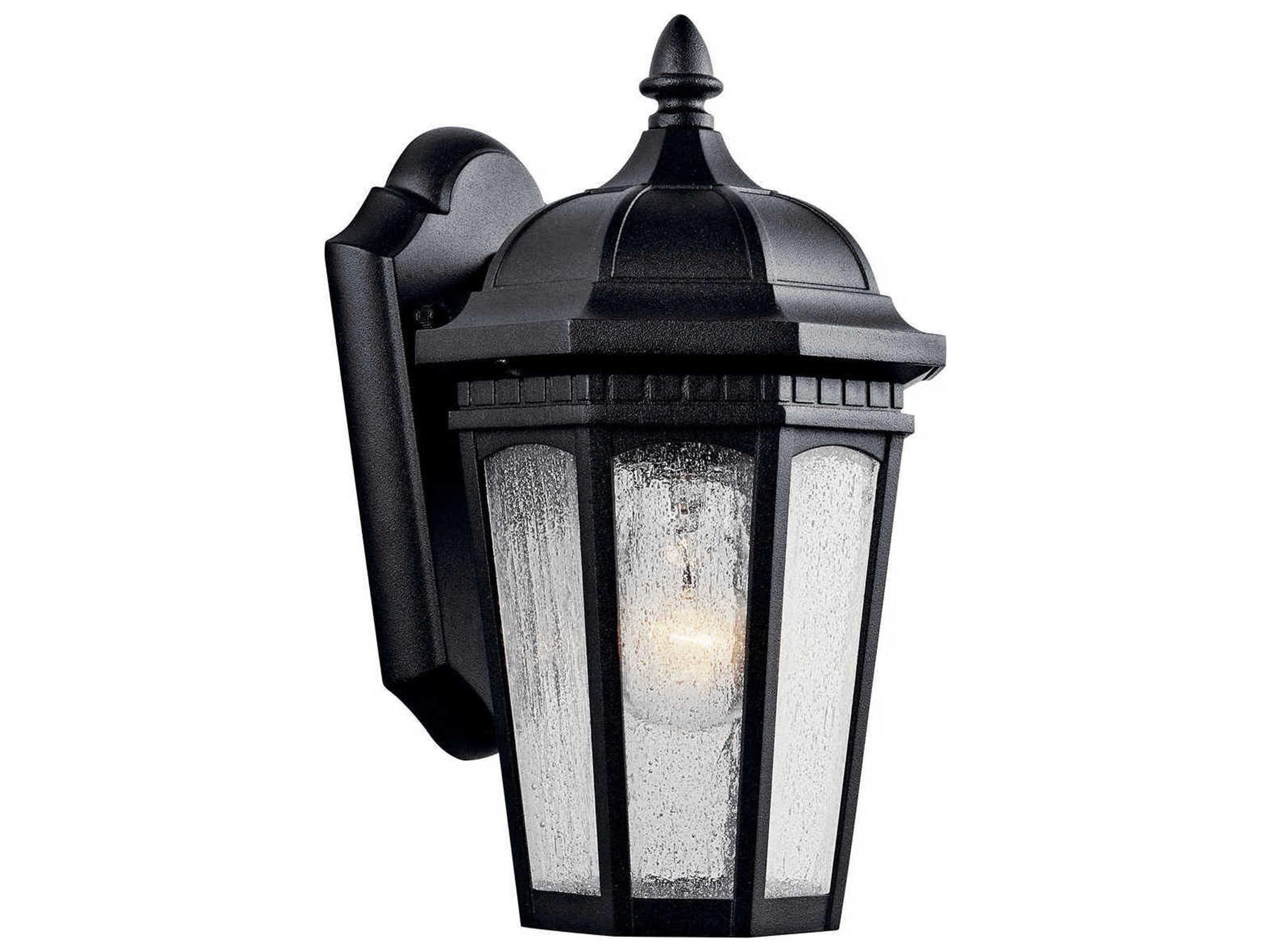 Courtyard 1 - Light Glass Outdoor Wall Light