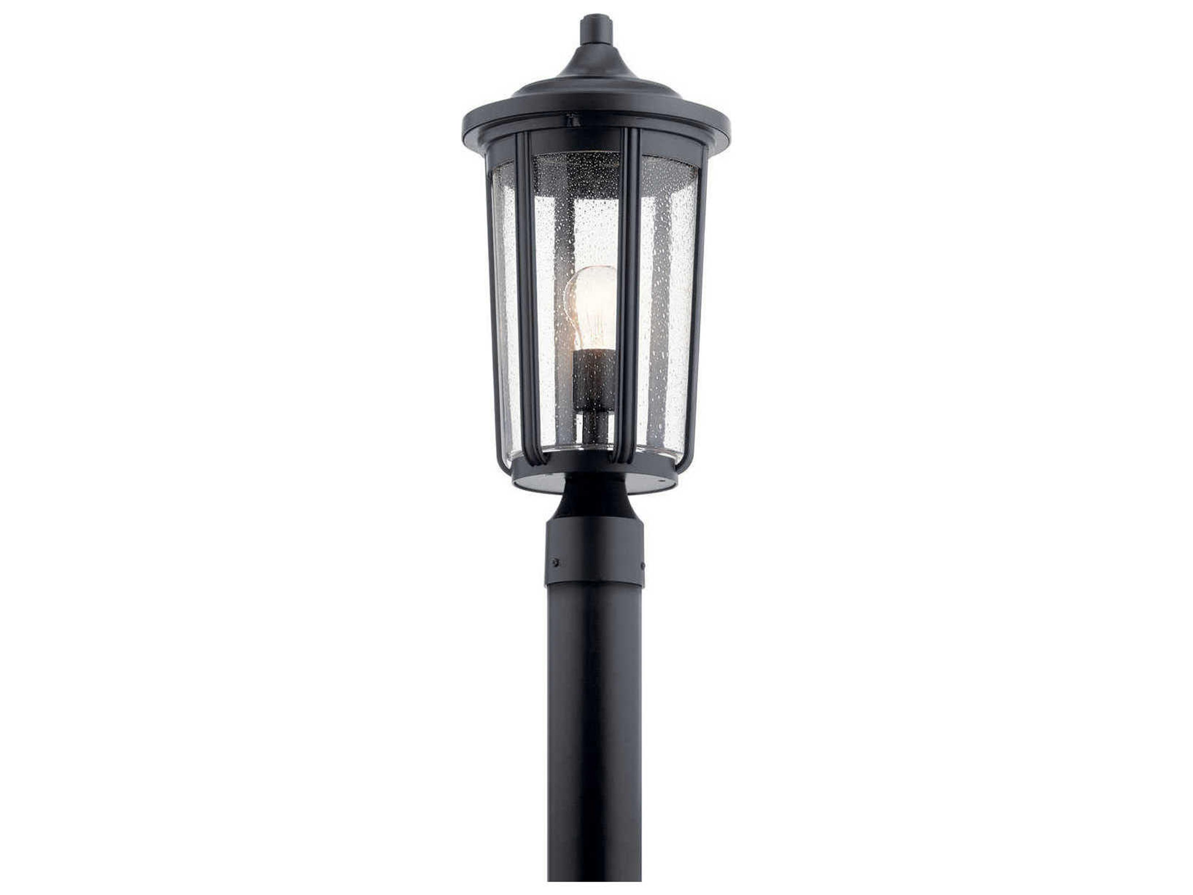 Fairfield 1 - Light Glass Outdoor Post Light