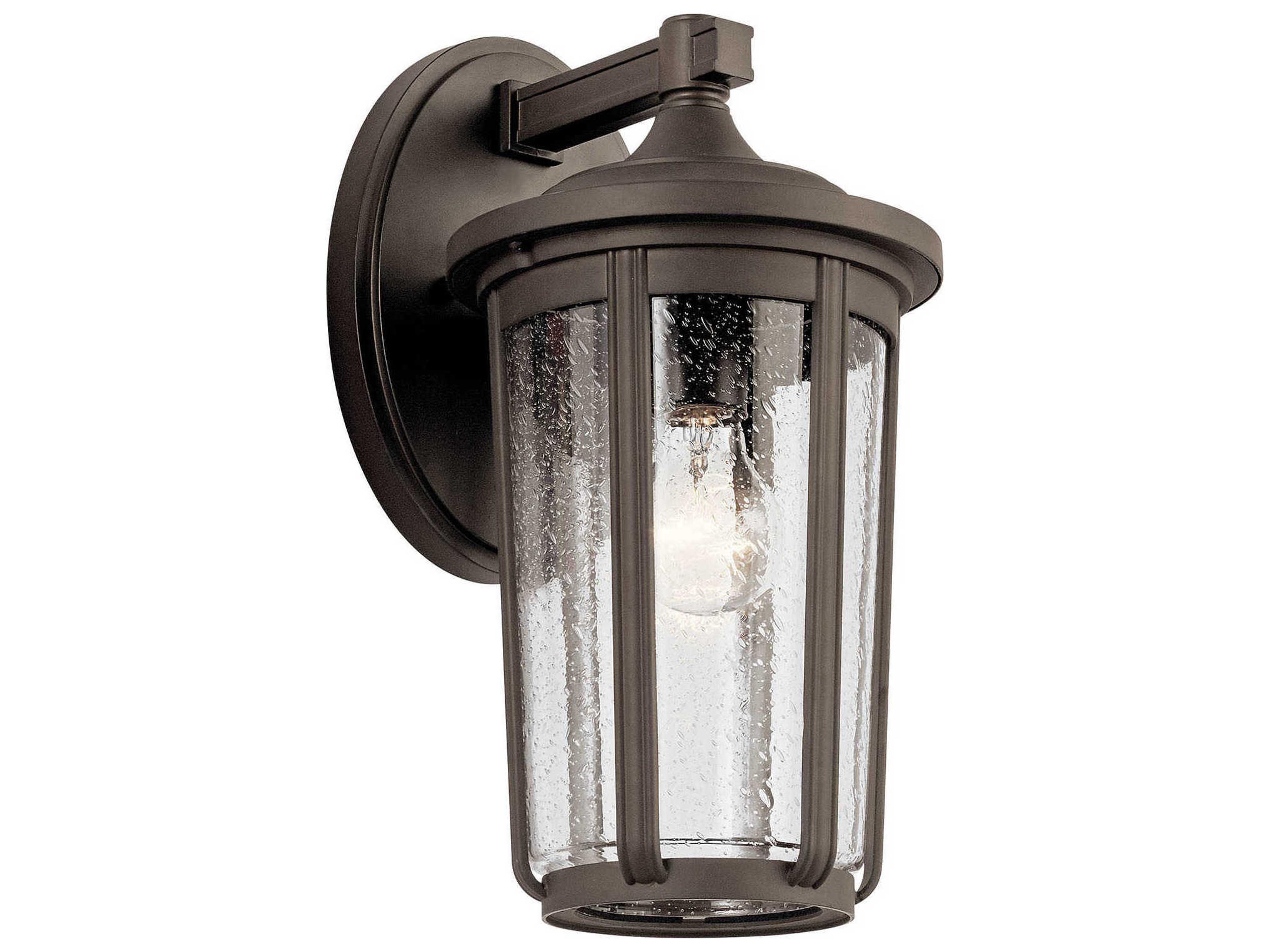 Fairfield 1 - Light Glass Outdoor Wall Light