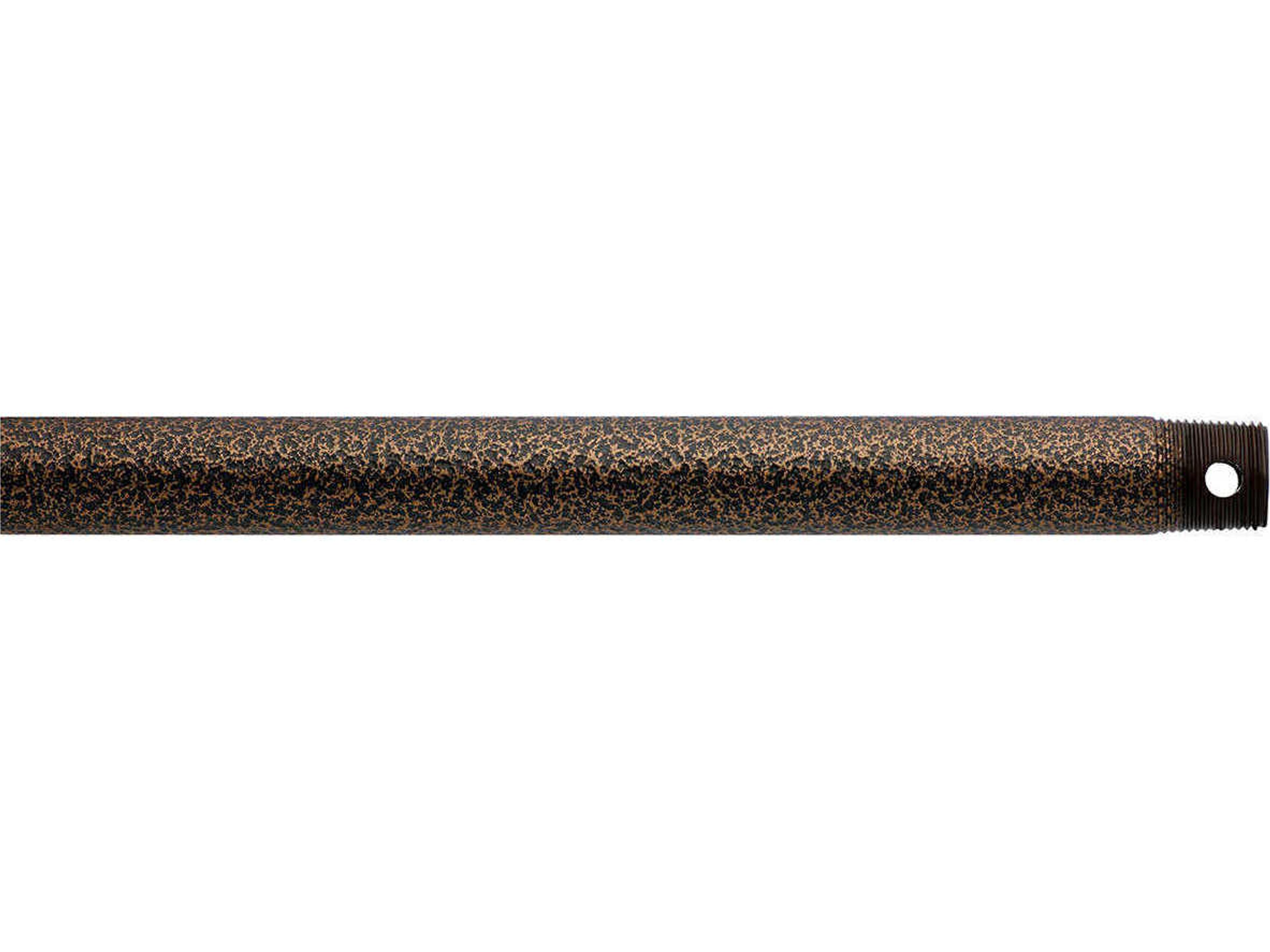 Kichler Weathered Copper 12" High Dual Threaded Downrod