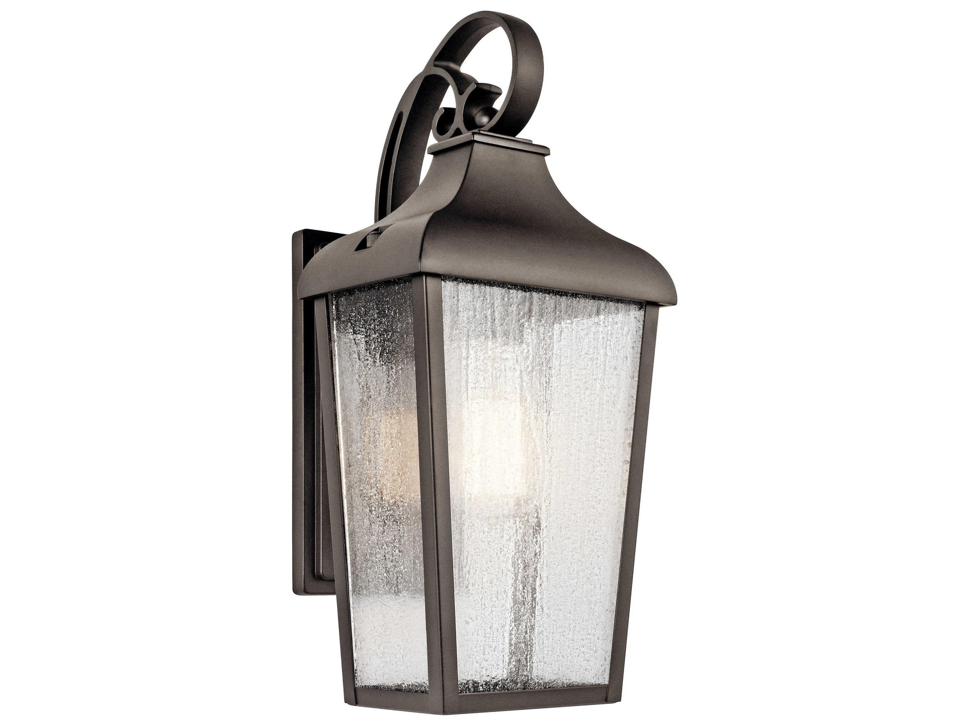 Forestdale 1 - Light Glass Outdoor Wall Light