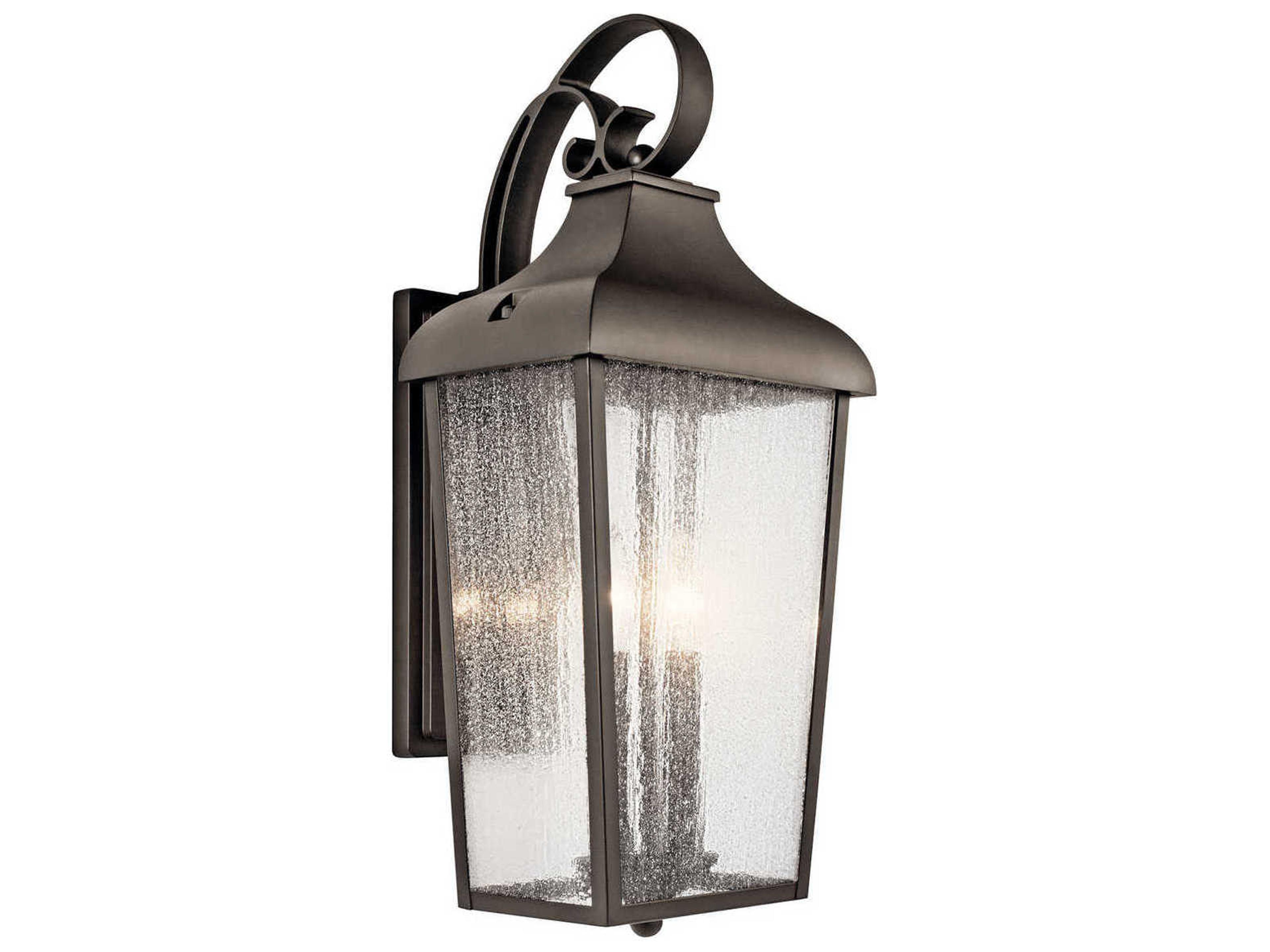 Forestdale 2 - Light Glass Outdoor Wall Light