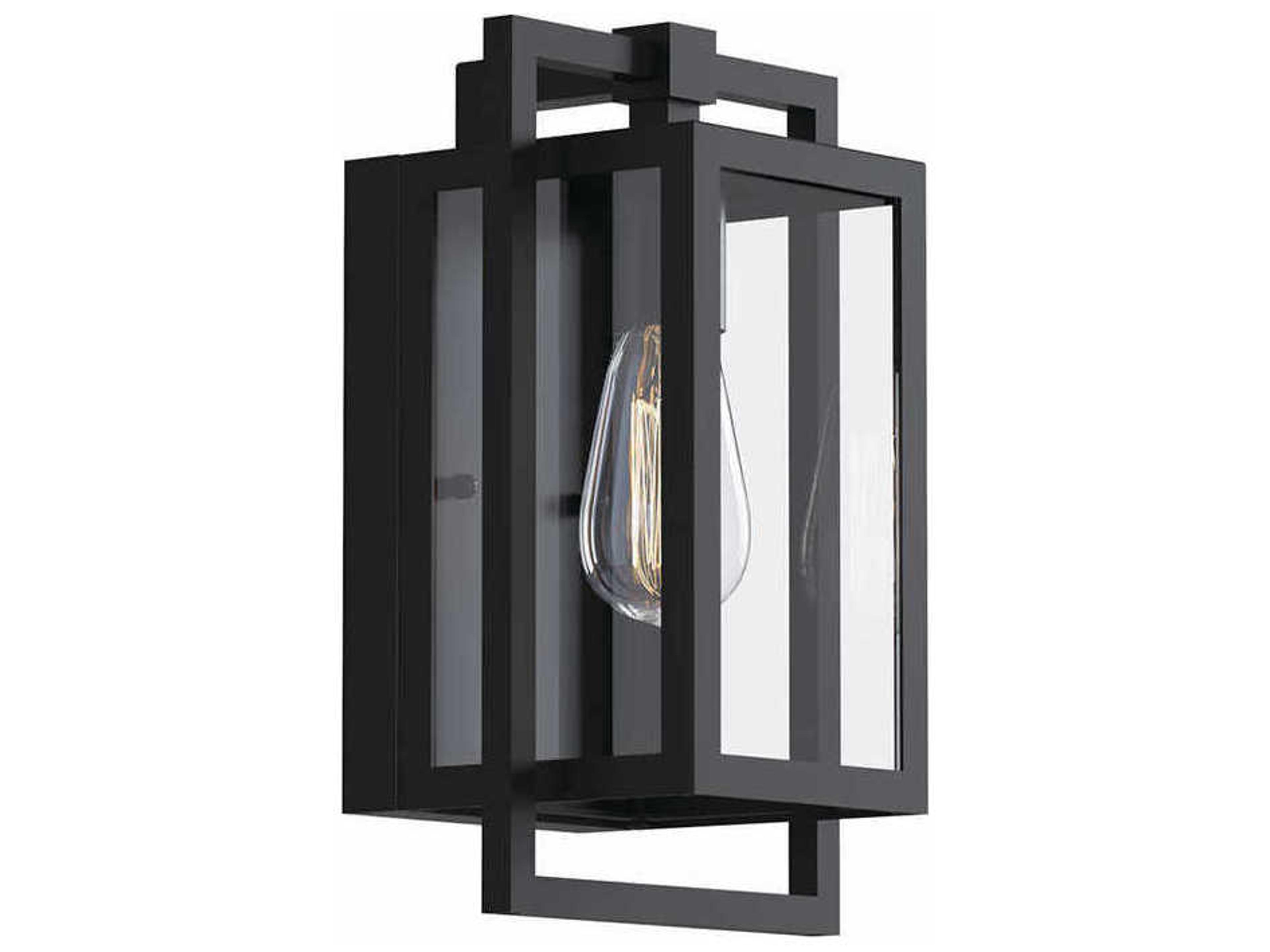 Goson 1 - Light Glass Outdoor Wall Light