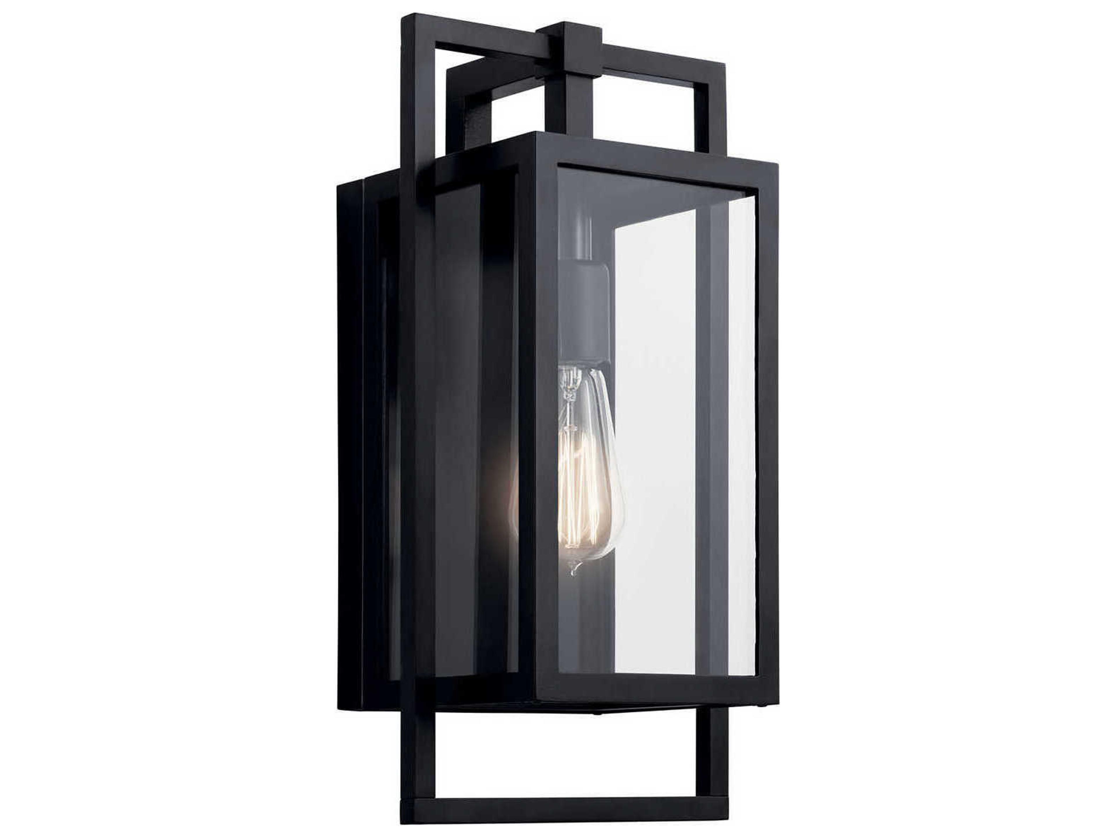 Goson 1 - Light Glass Outdoor Wall Light
