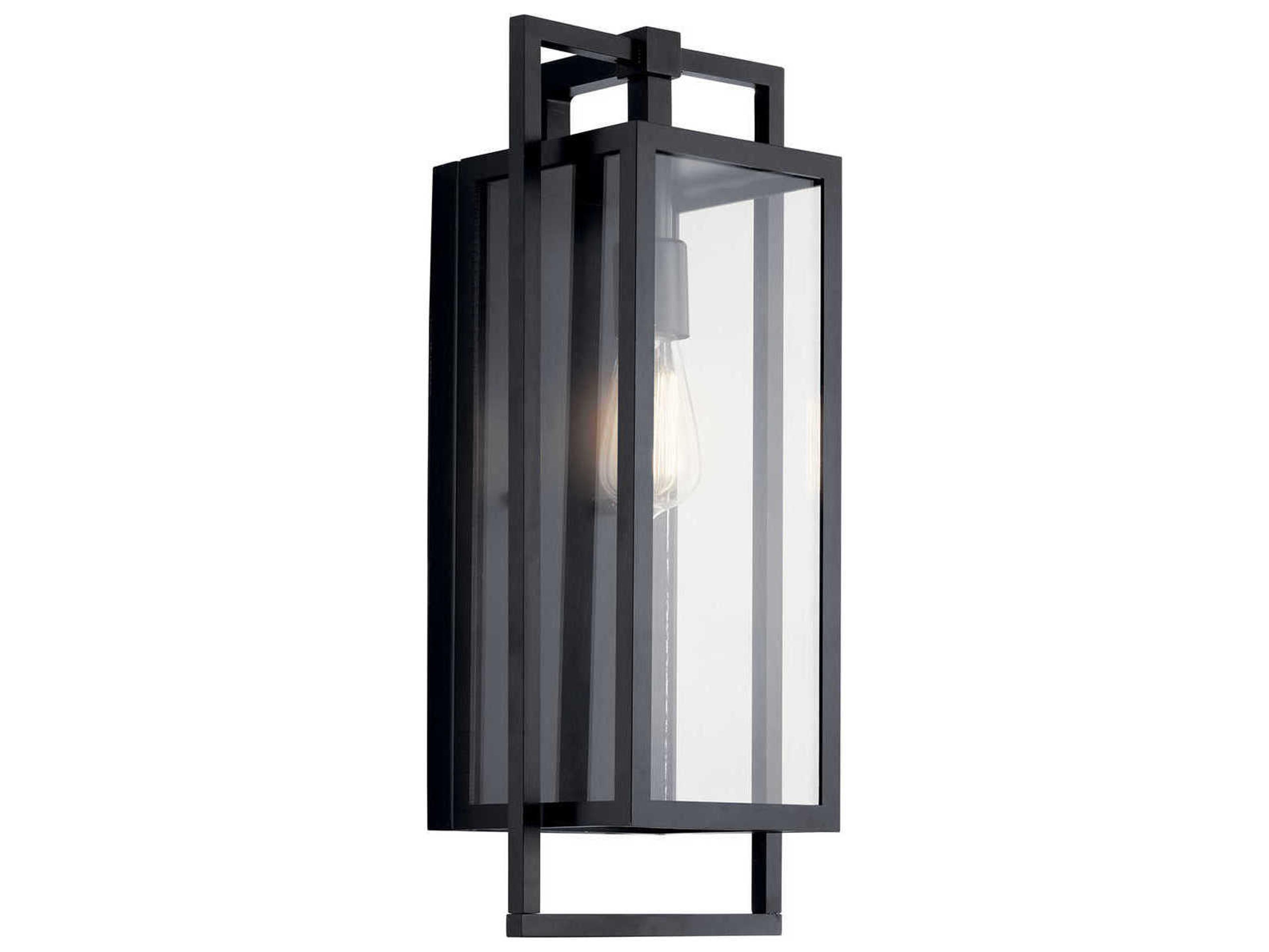 Goson 1 - Light Glass Outdoor Wall Light
