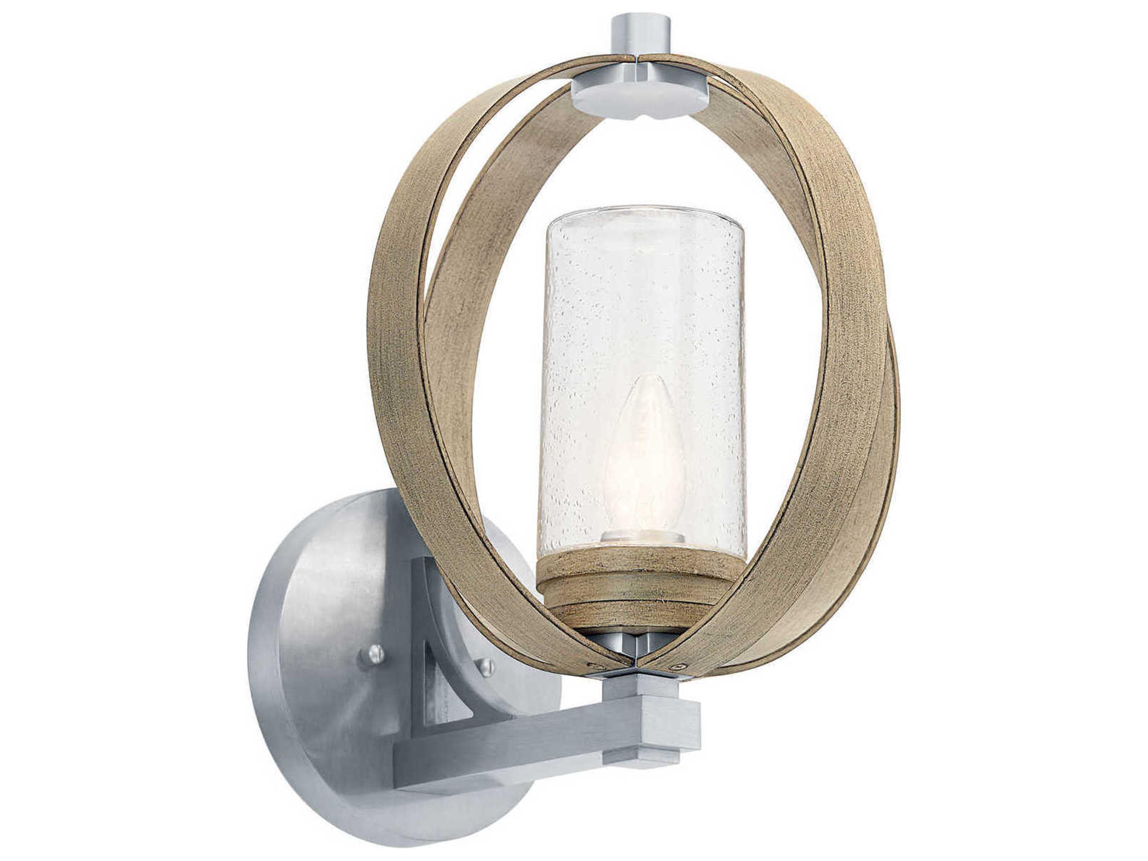Grand Bank 1 - Light Glass Outdoor Wall Light