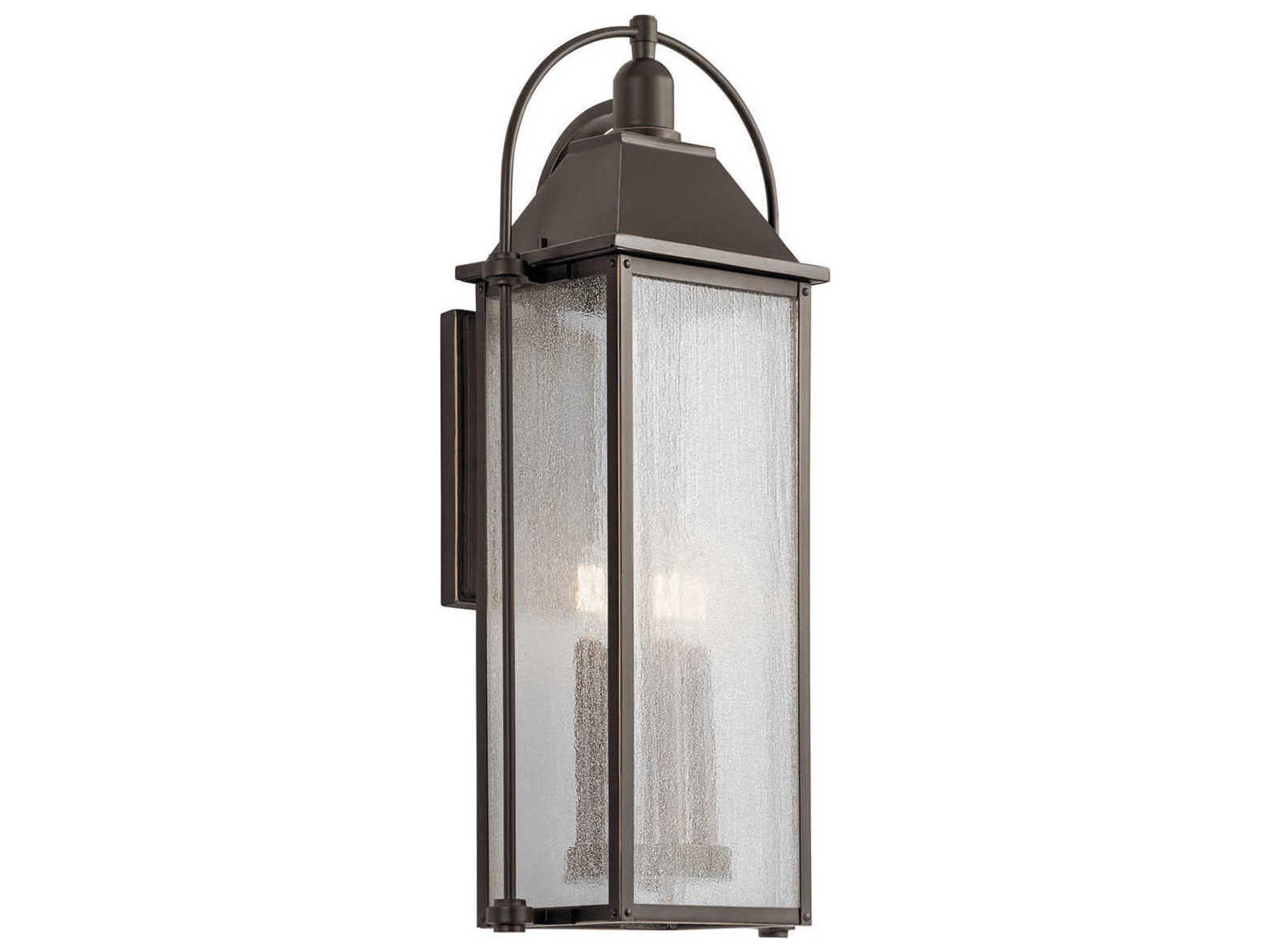 Harbor Row 4 - Light Glass Outdoor Wall Light