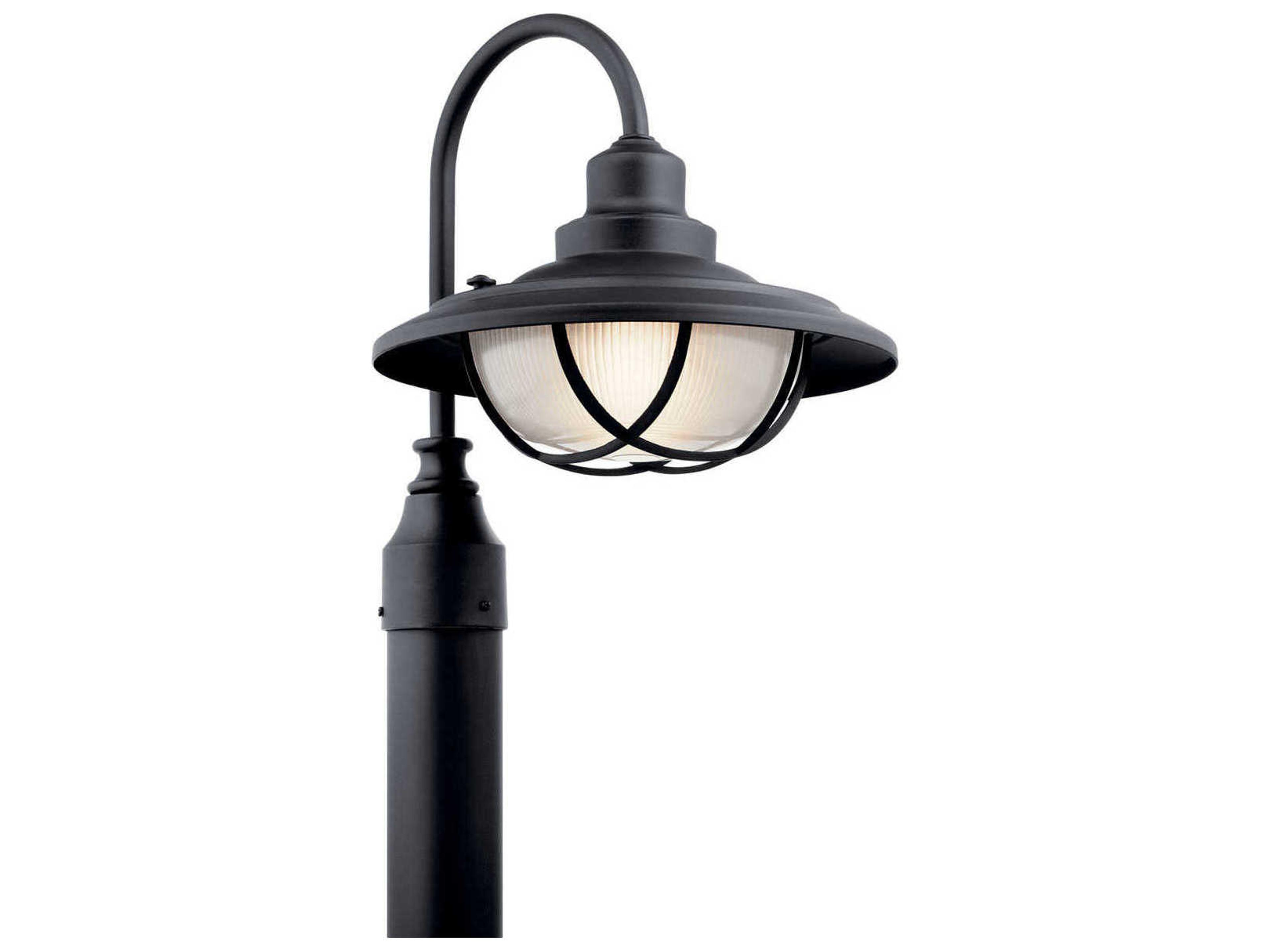 Harvest Ridge 1 - Light Glass Outdoor Post Light