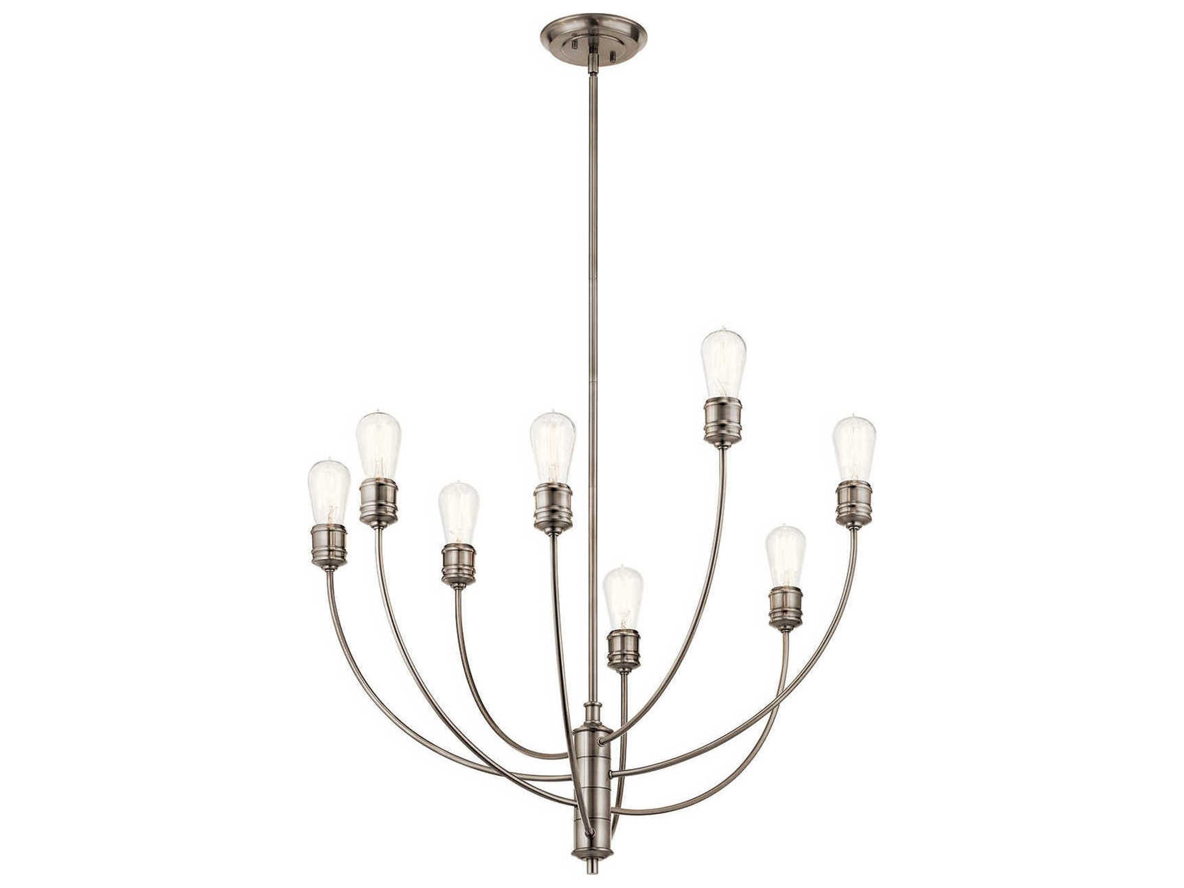 Hatton 8-Light Classic Pewter Chandelier