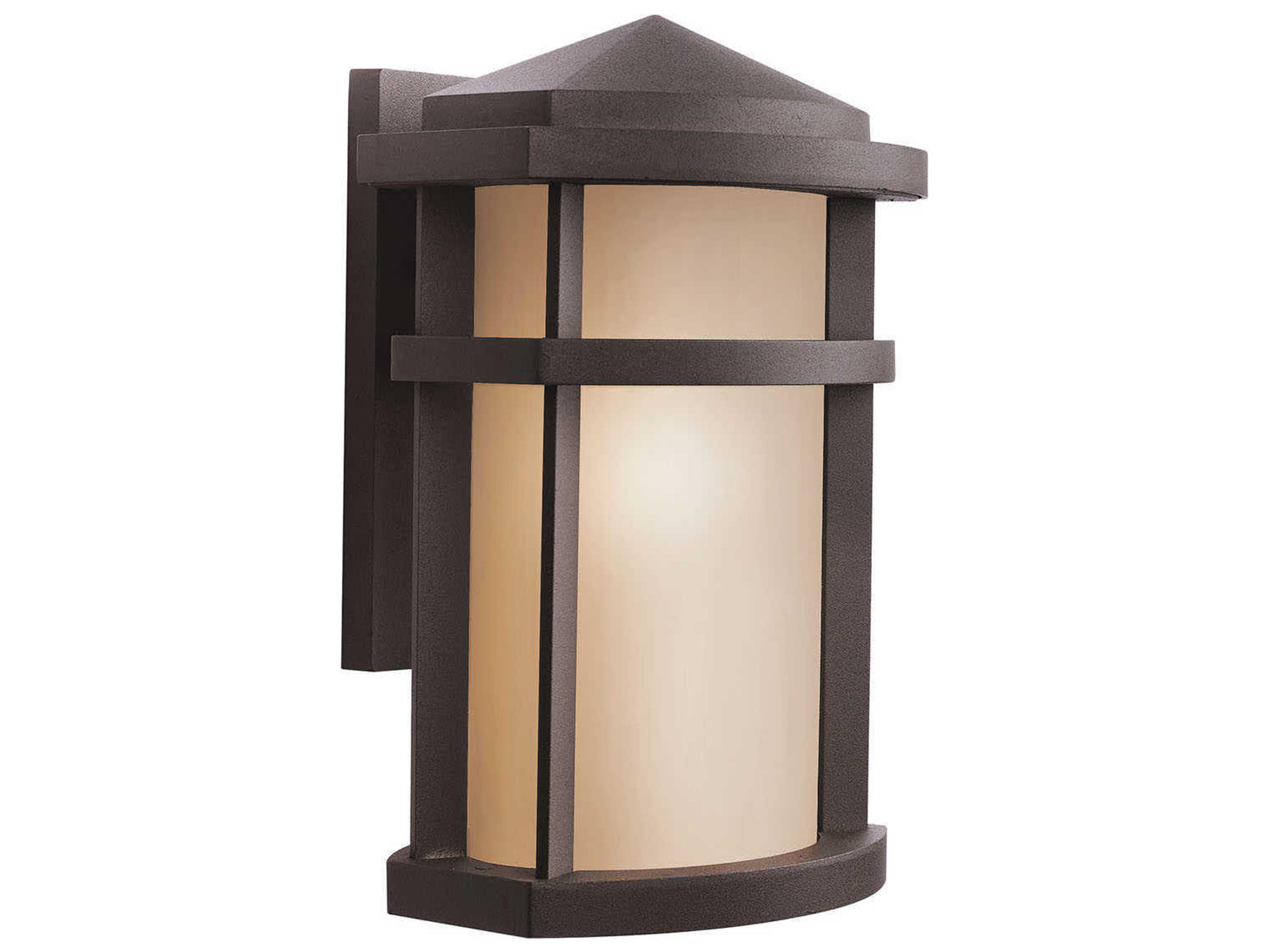 Lantana 1 - Light Glass Outdoor Wall Light
