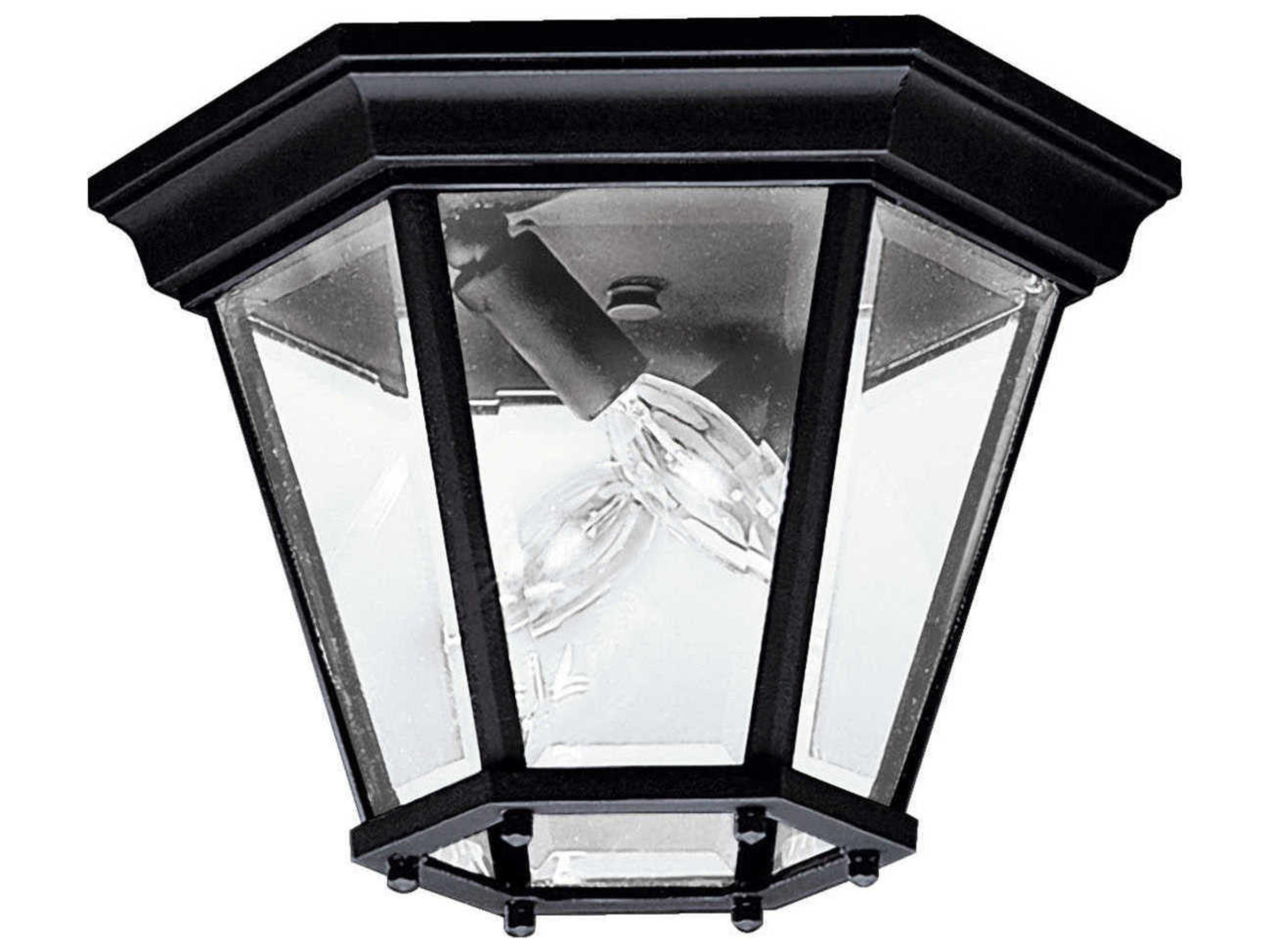 Madison 2 - Light Glass Outdoor Ceiling Light