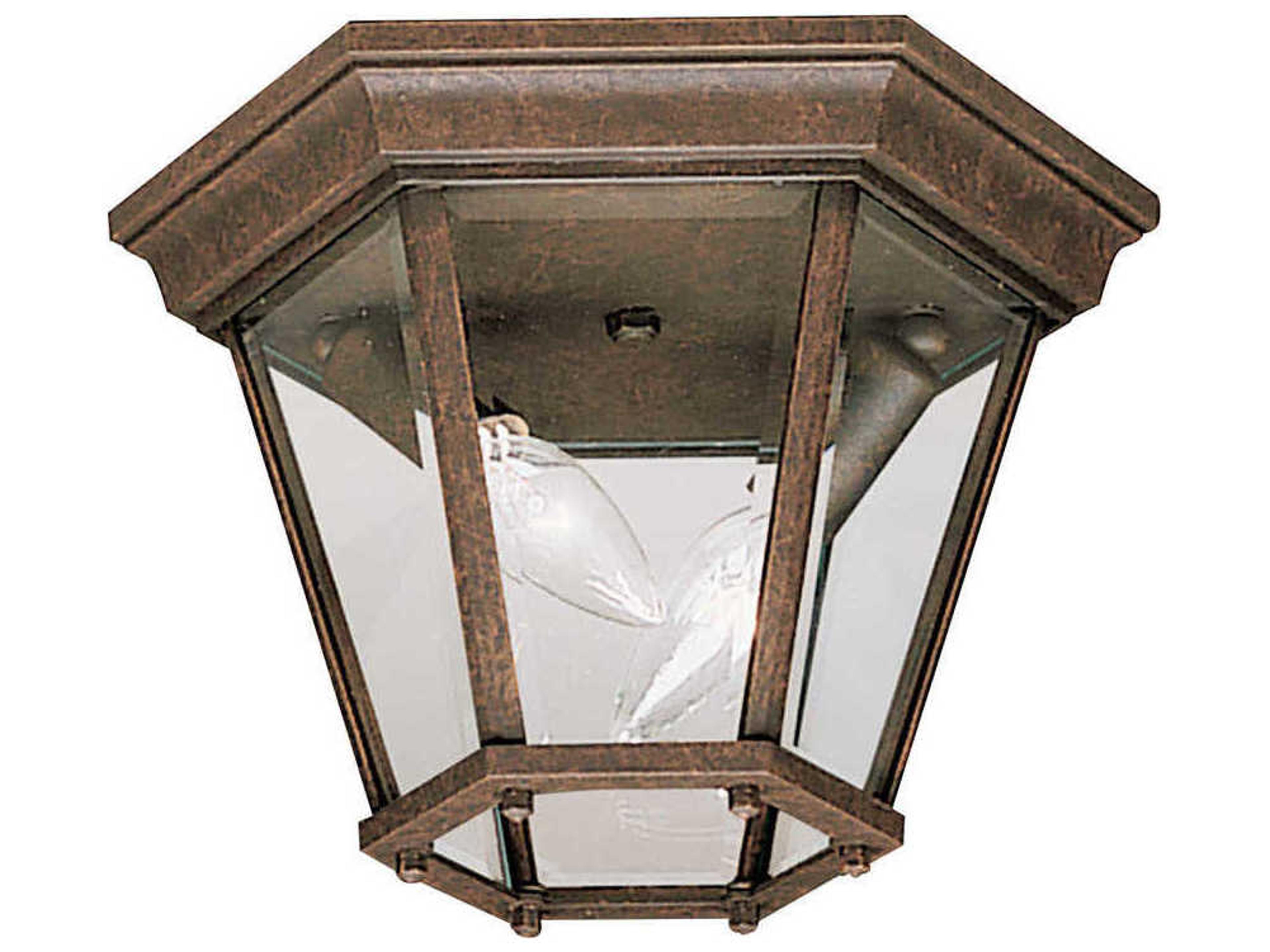 Madison 2 - Light Glass Outdoor Ceiling Light