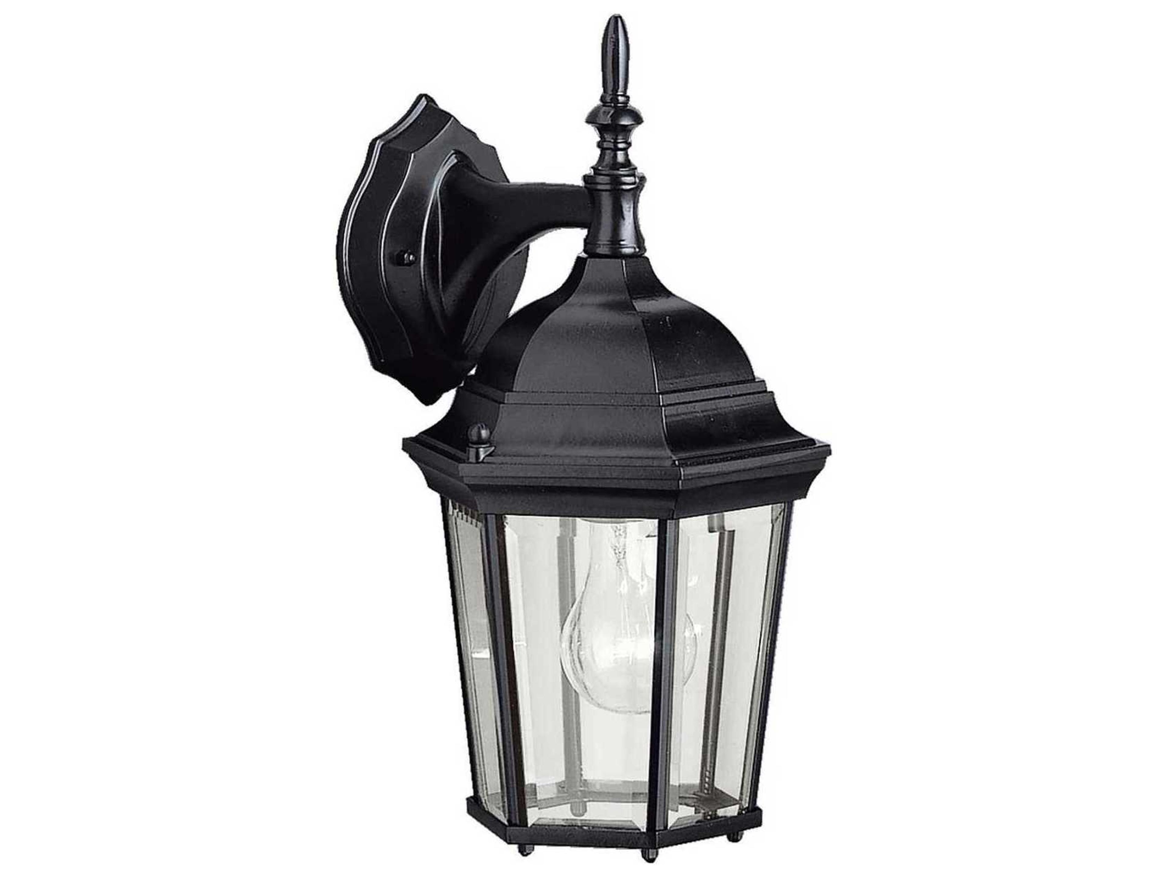 Madison 1 - Light Glass Outdoor Wall Light