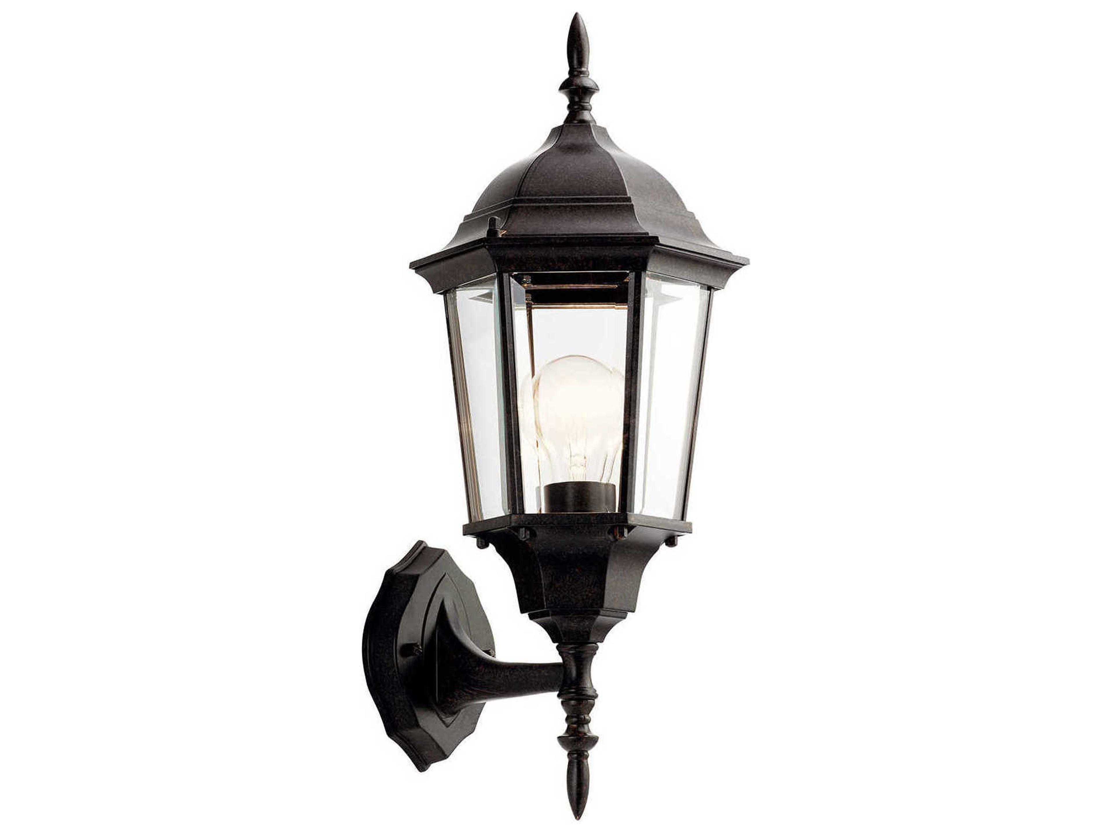 Madison 1 - Light Glass Outdoor Wall Light