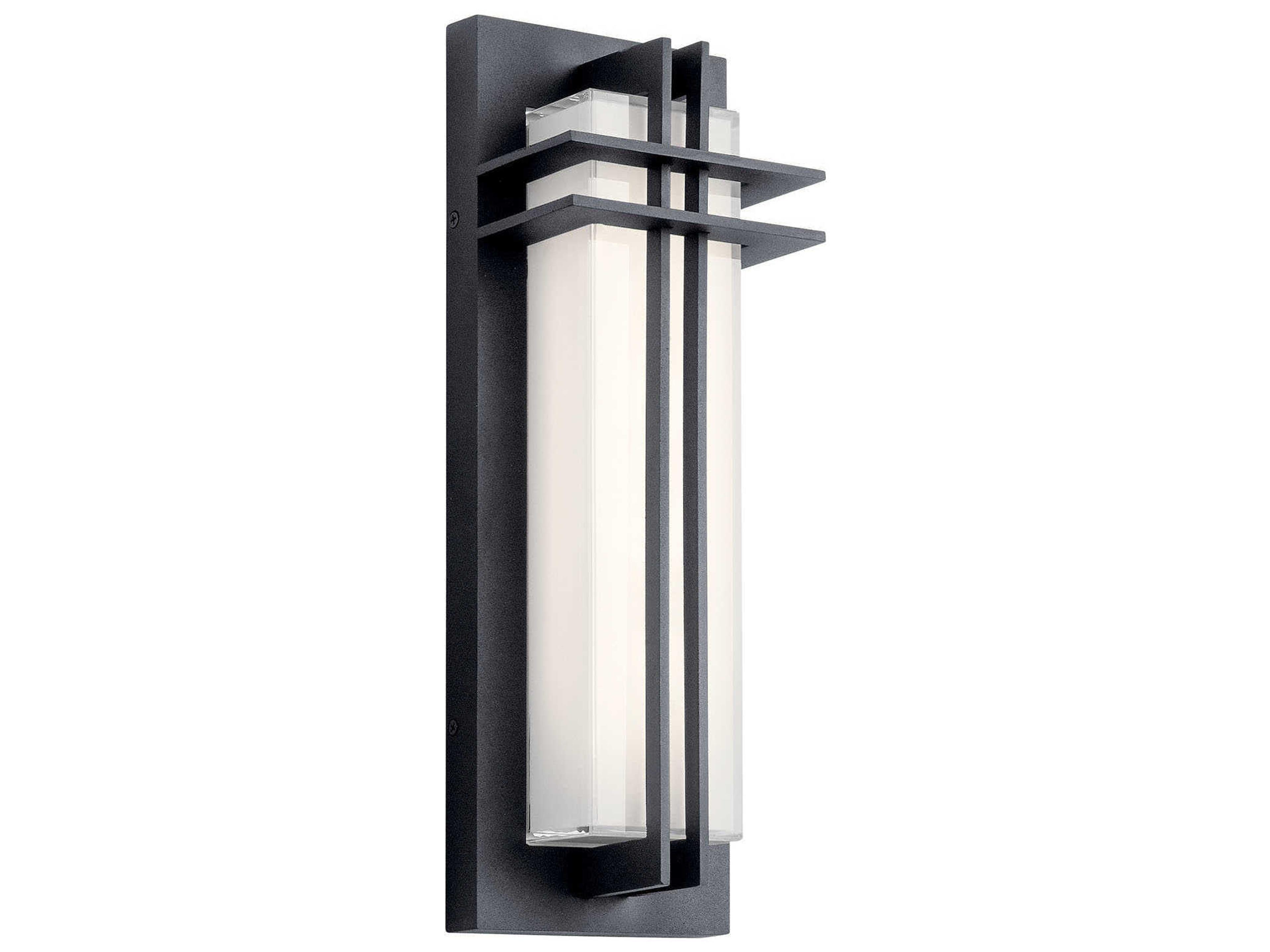 Manhattan 1 - Light Glass Outdoor Wall Light