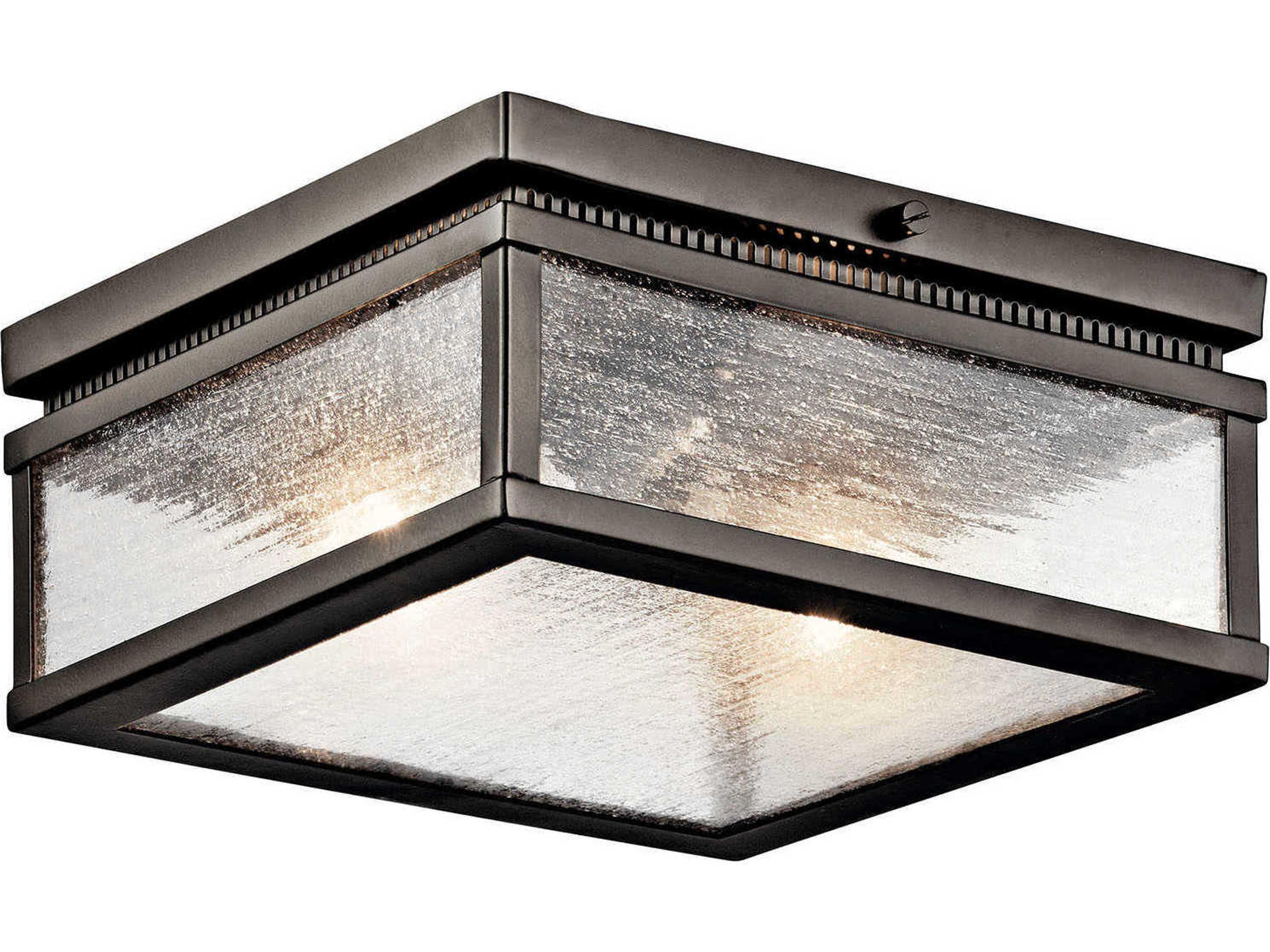 Manningham 2 - Light Glass Outdoor Ceiling Light