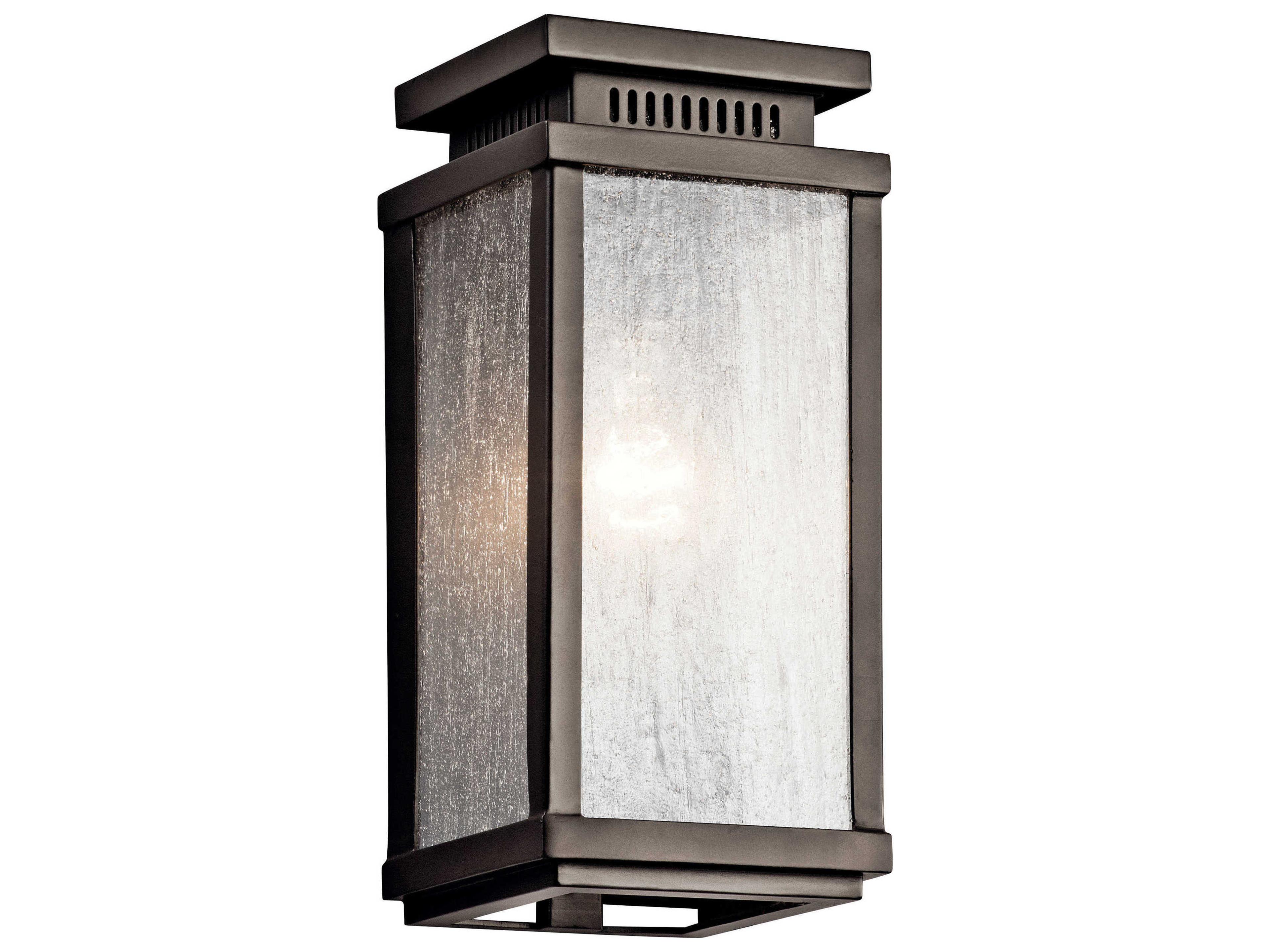 Manningham 1 - Light Glass Outdoor Wall Light