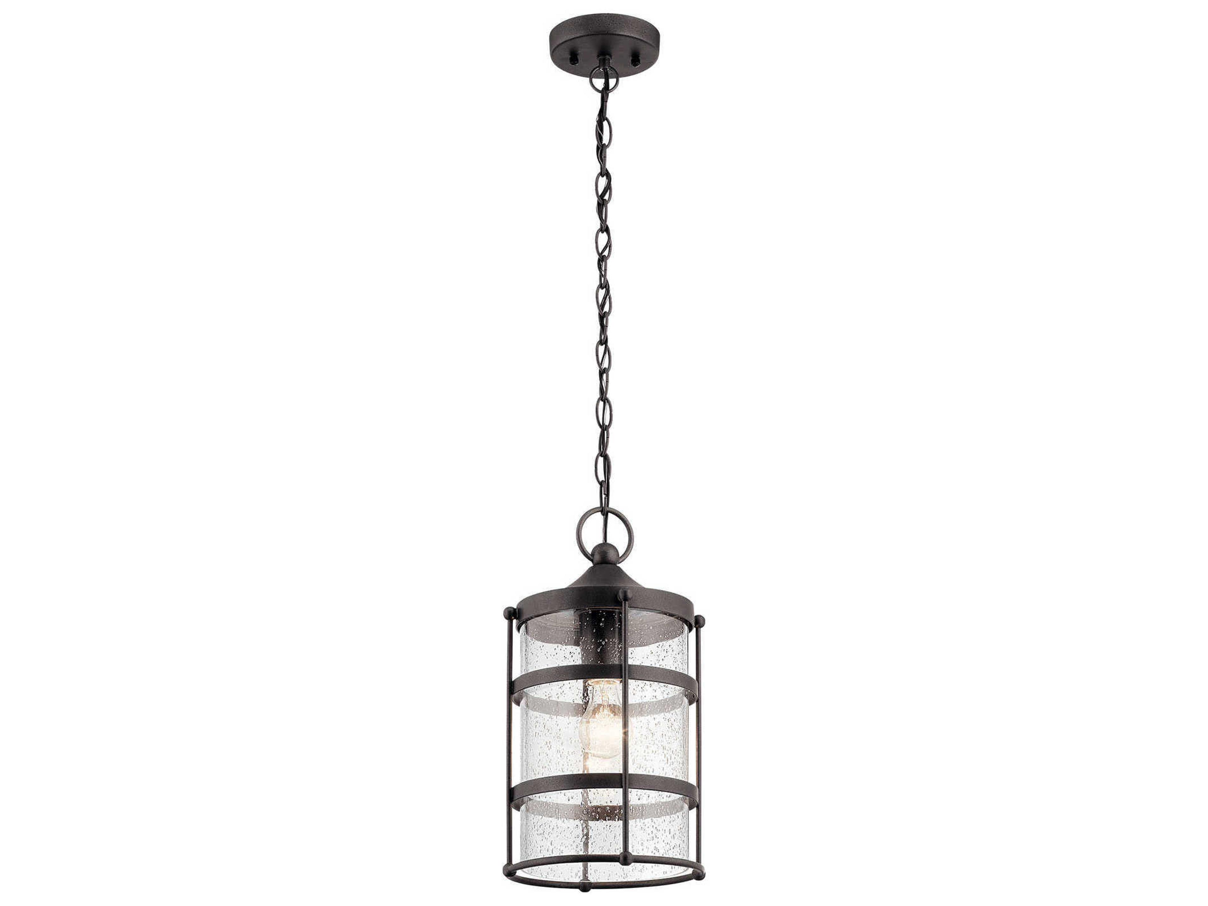 Mill Lane 1 - Light Glass Outdoor Hanging Light
