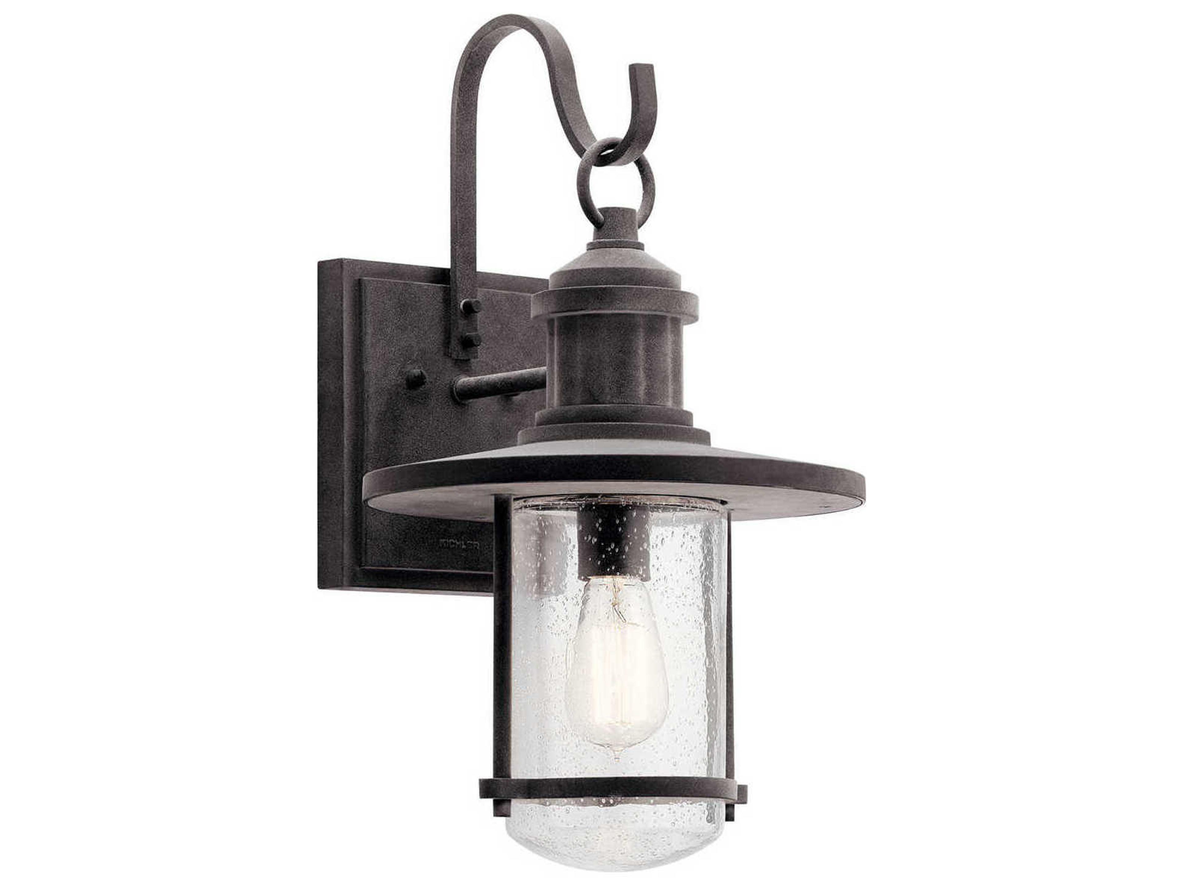 Riverwood 1 - Light Glass Outdoor Wall Light
