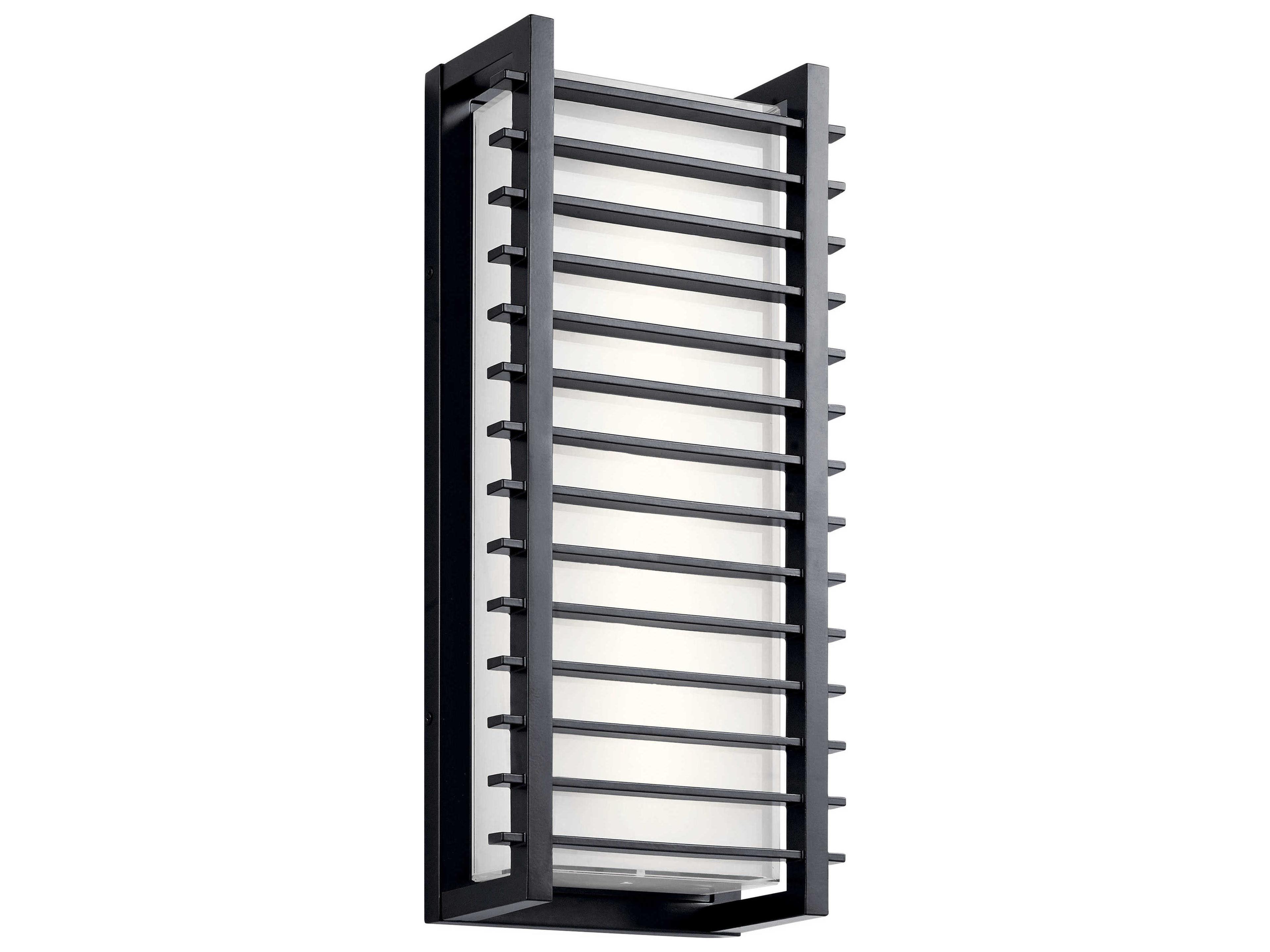 Rockbridge 2 - Light Glass LED Outdoor Wall Light