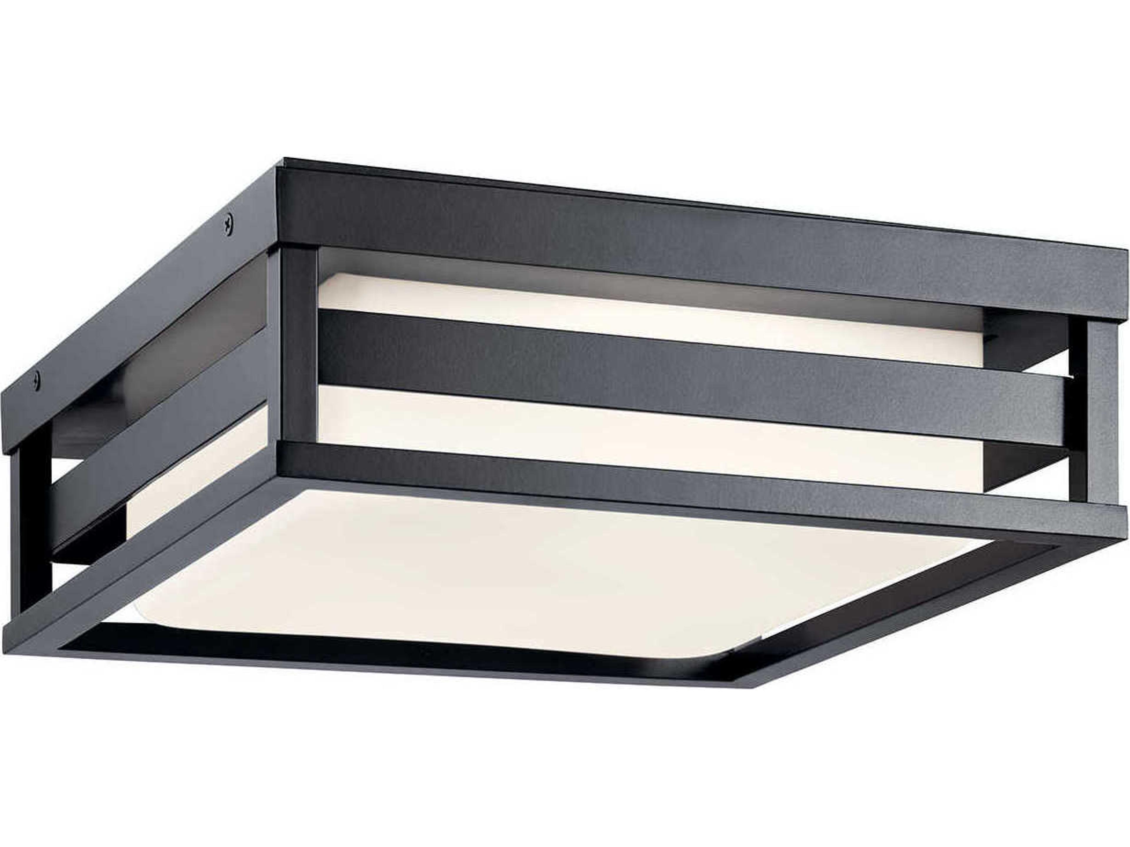 Ryler 1 - Light Glass LED Outdoor Ceiling Light