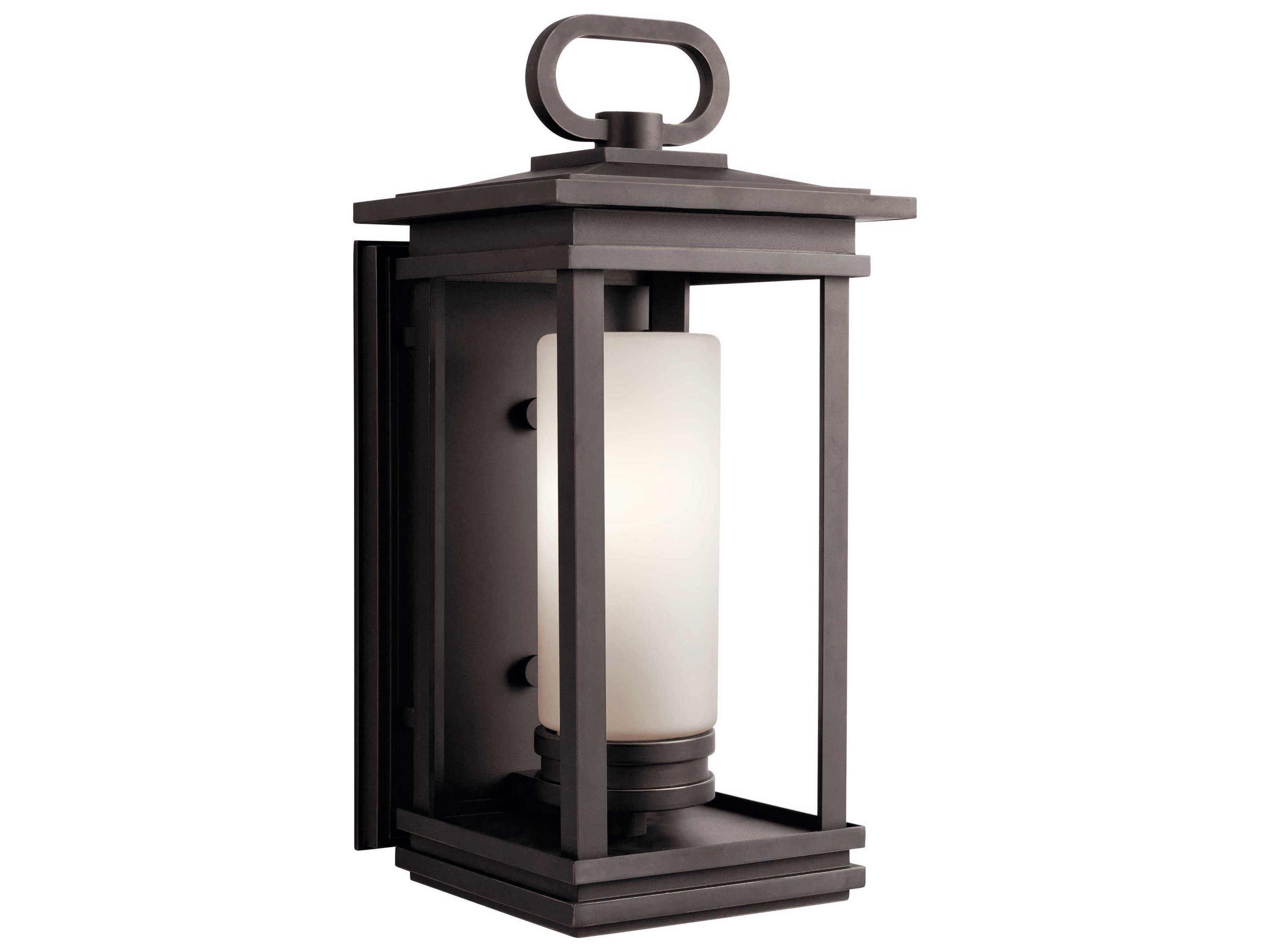 South Hope 1 - Light Glass Outdoor Wall Light