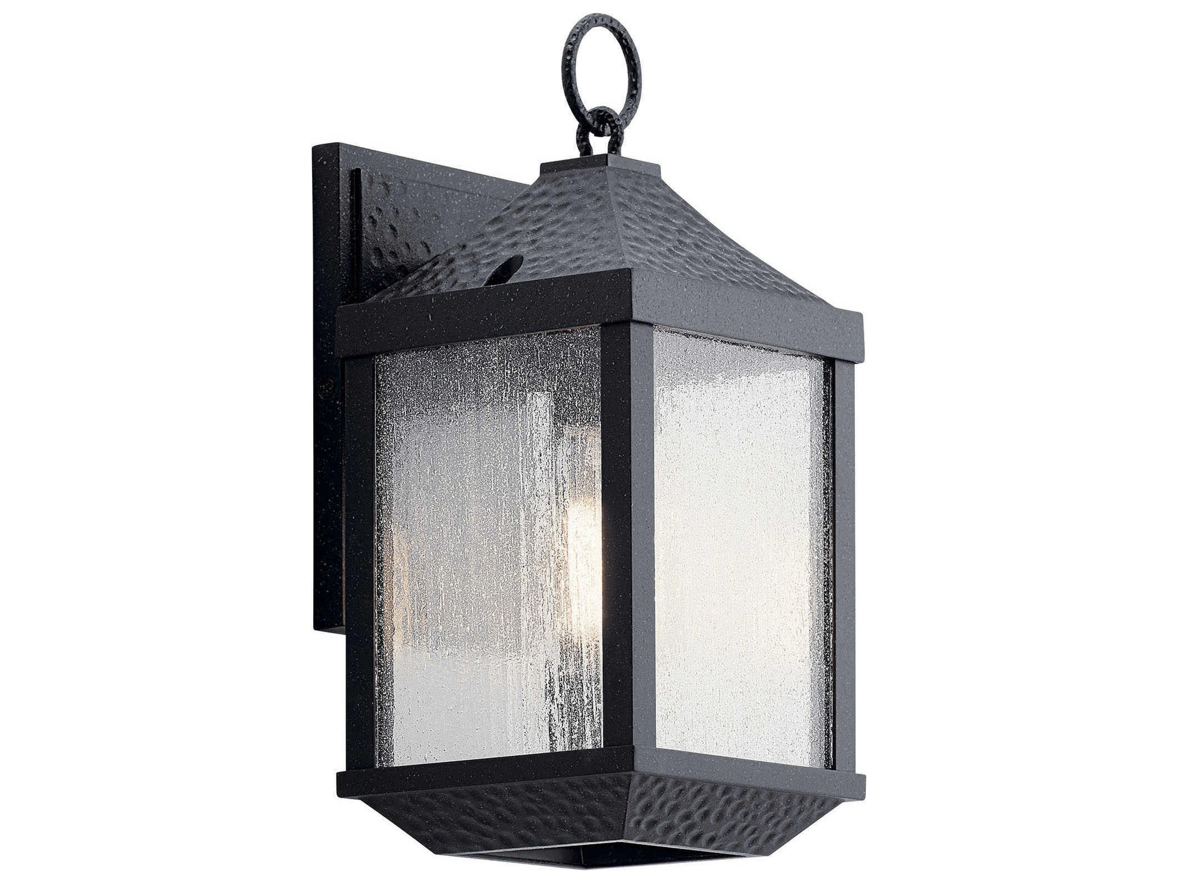 Springfield 1 - Light Glass Outdoor Wall Light