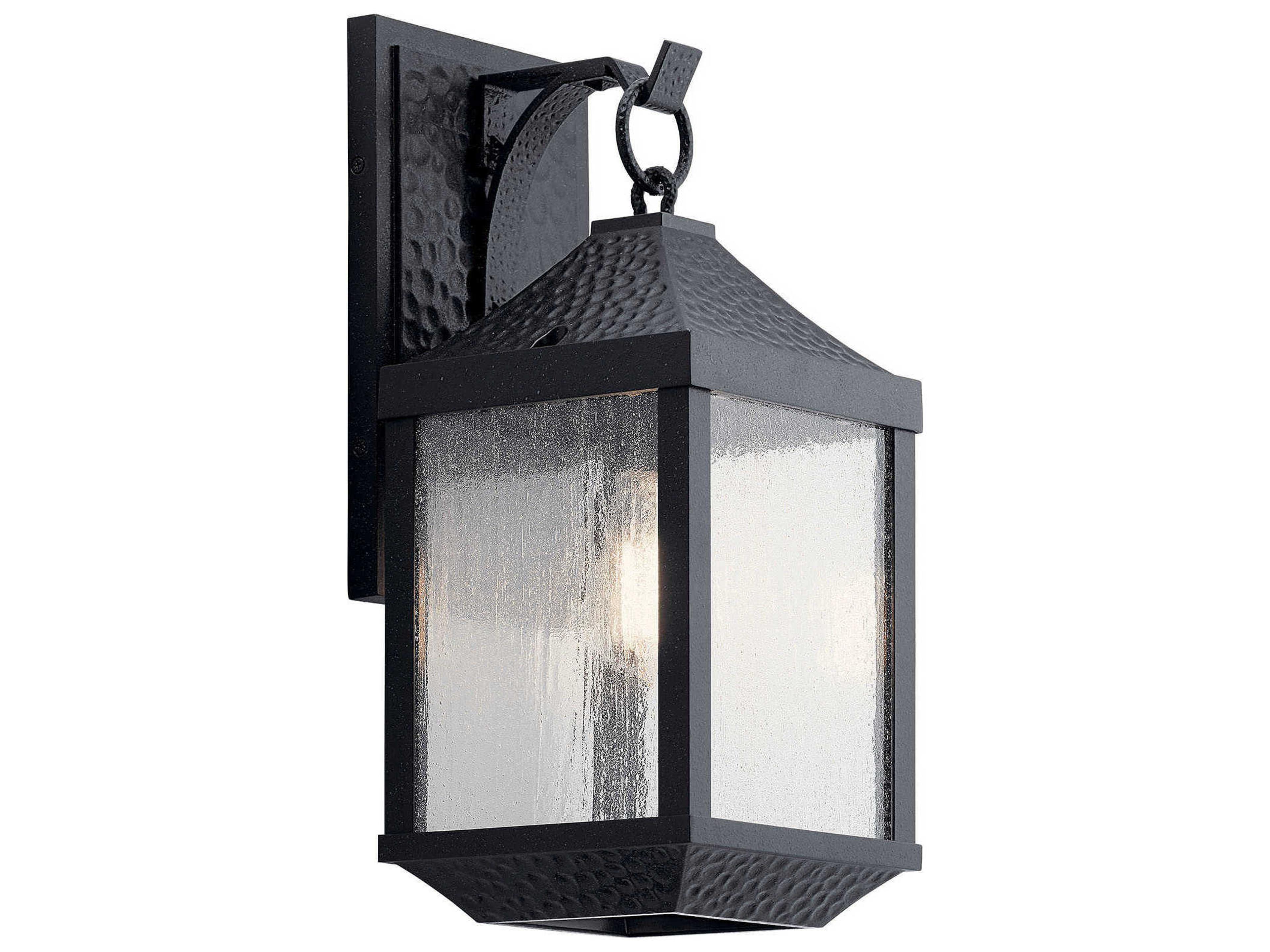 Springfield 1 - Light Glass Outdoor Wall Light
