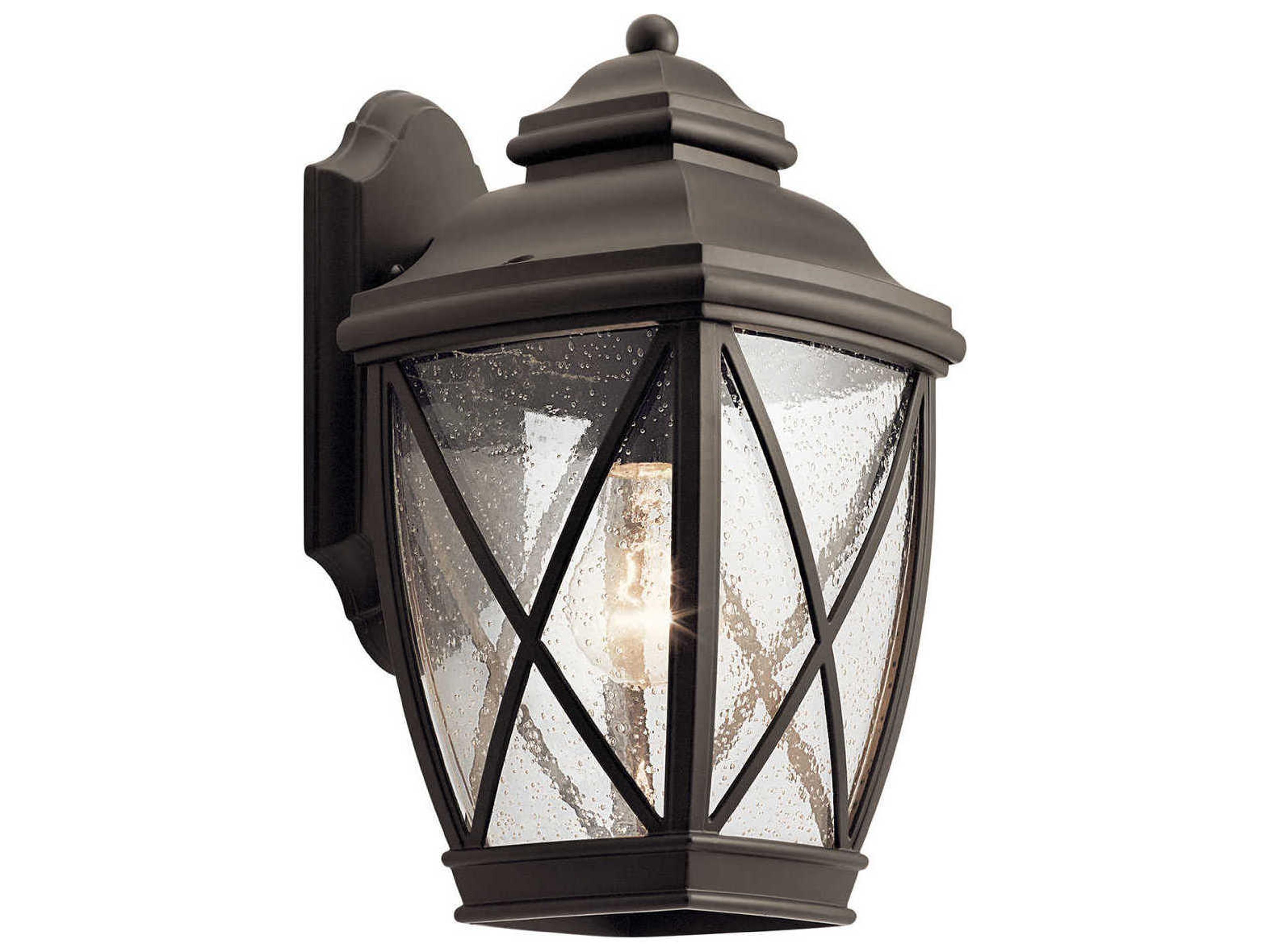 Tangier 1 - Light Glass Outdoor Wall Light