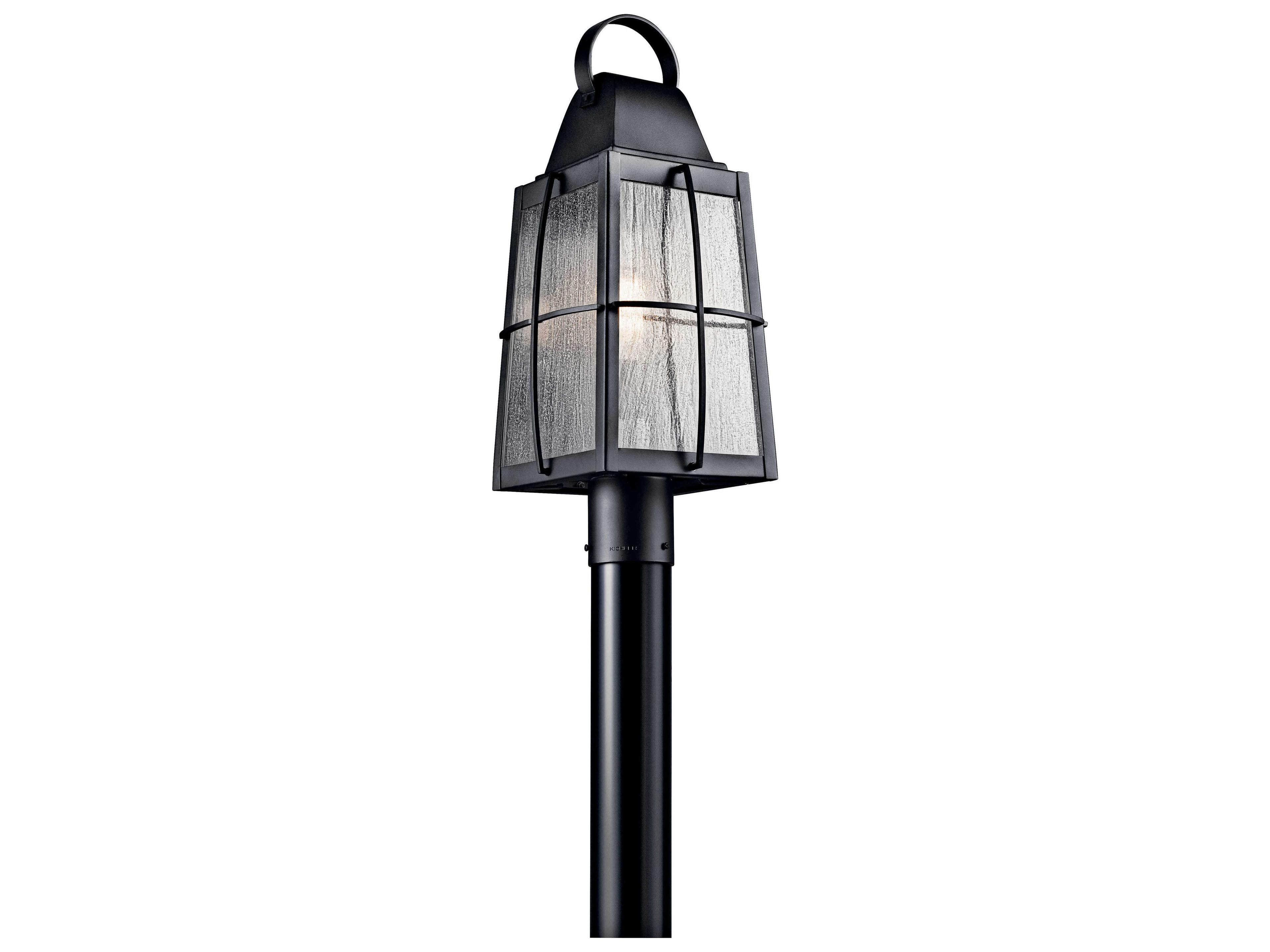 Tolerand 1 - Light Glass Outdoor Post Light
