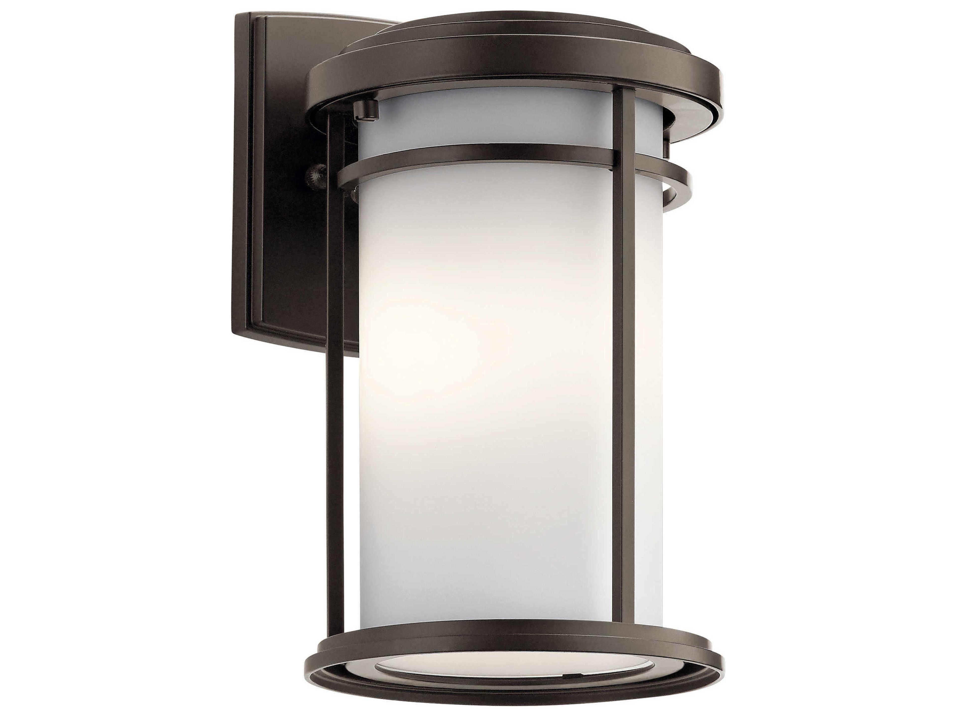 Toman 1 - Light Glass Outdoor Wall Light