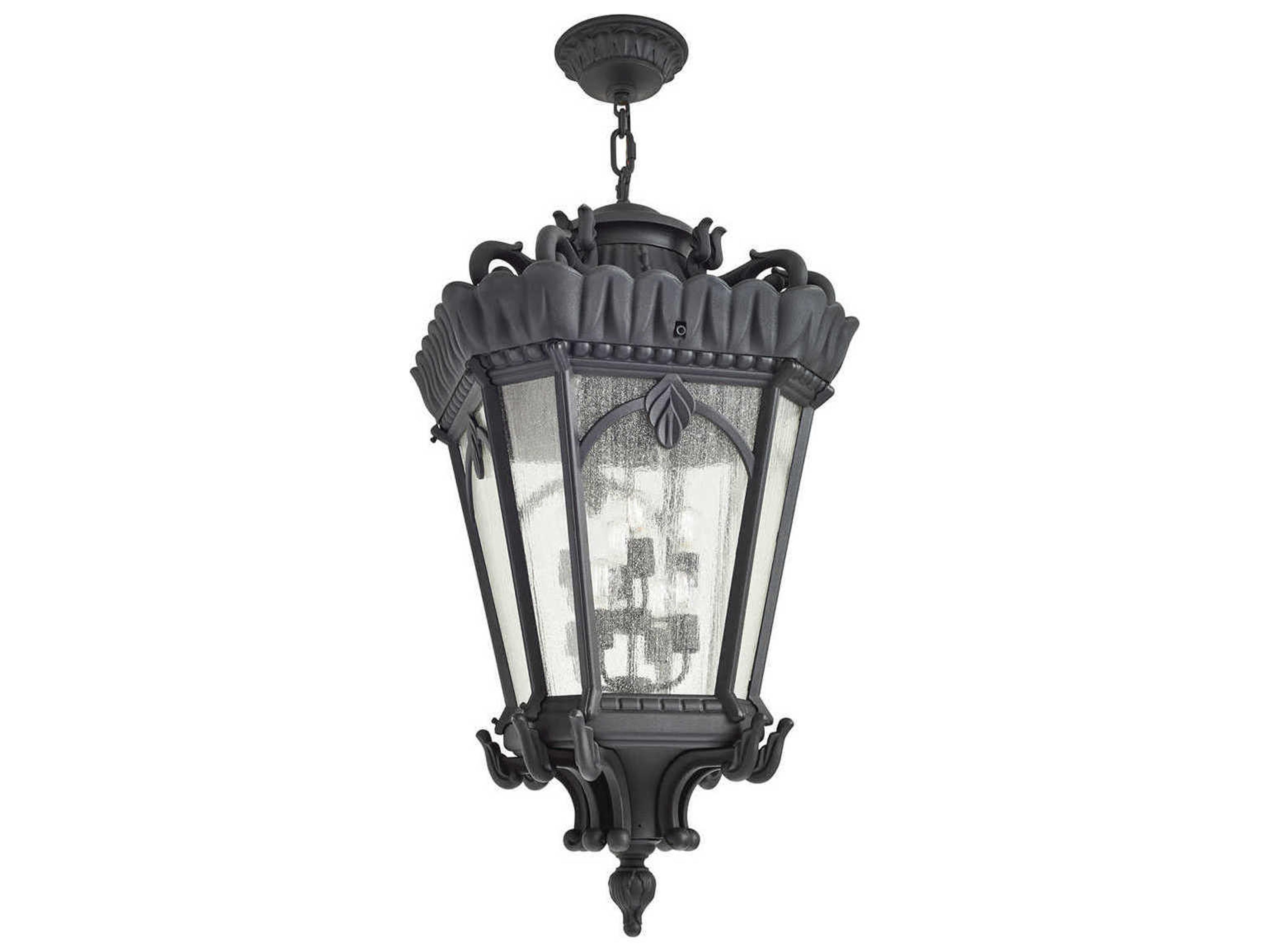 Tournai 8-light Glass Outdoor Hanging Light