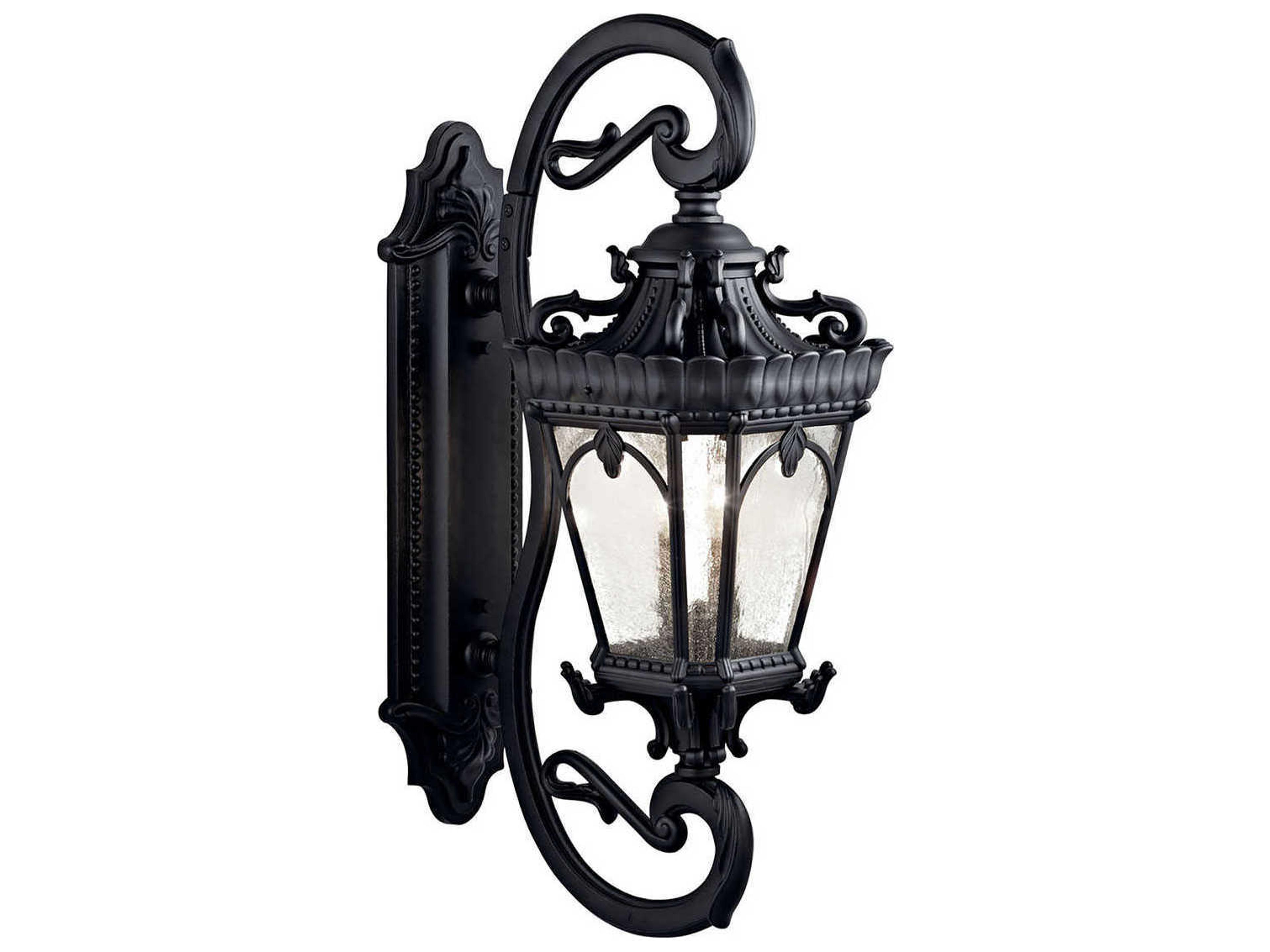 Tournai 4 - Light Glass Outdoor Wall Light