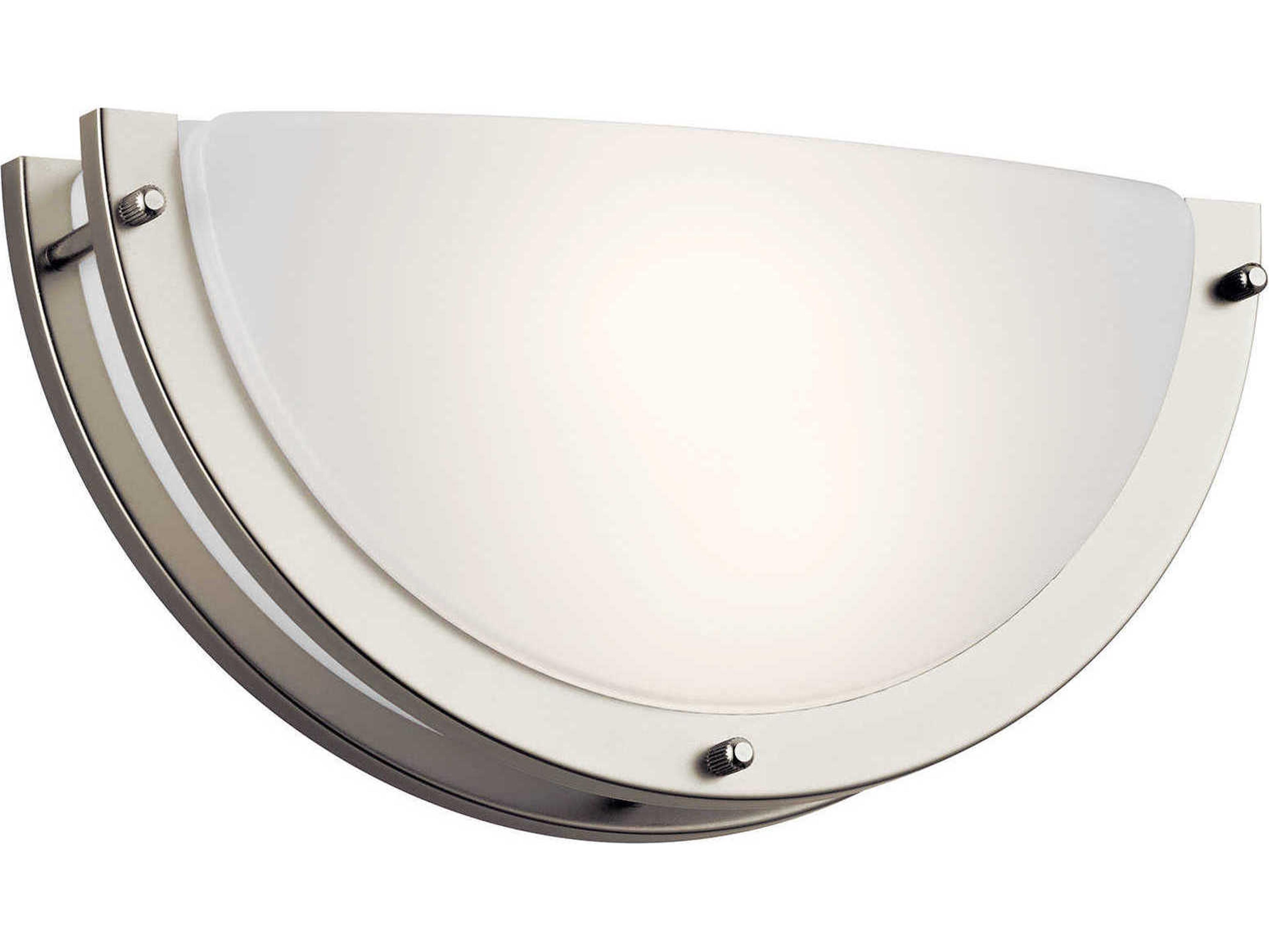 Kichler 1-Light Brushed Nickel LED Wall Sconce