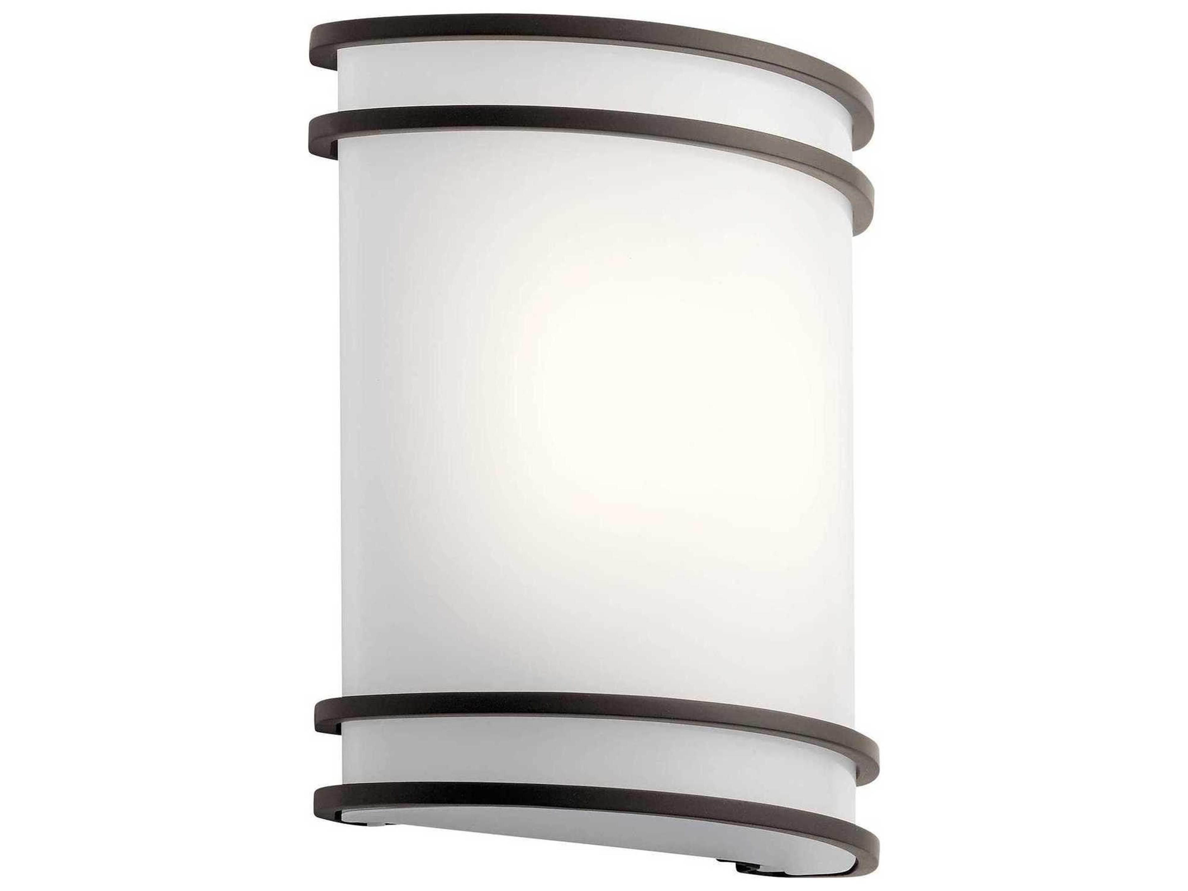 1-Light Olde Bronze LED Wall Sconce
