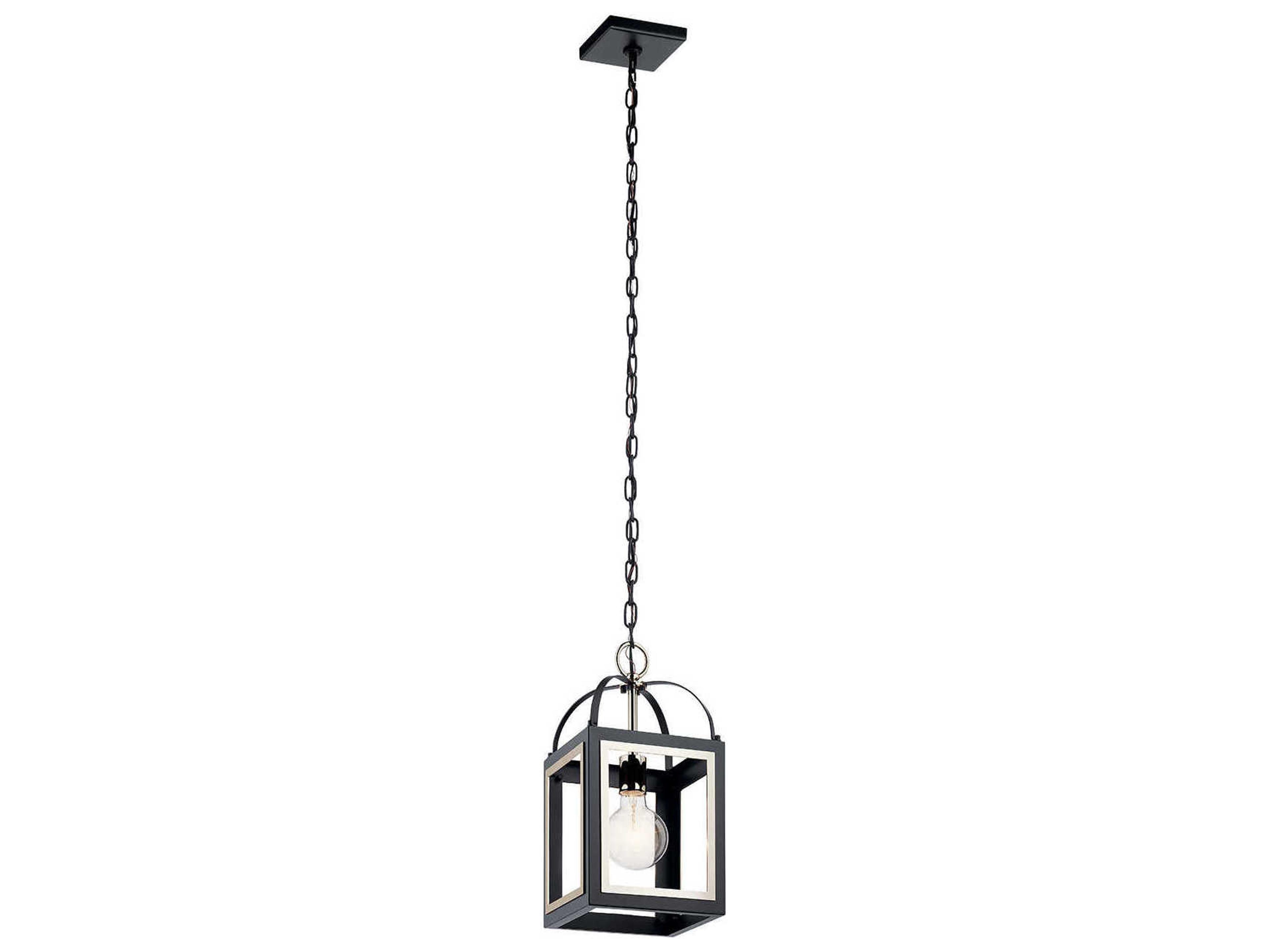 Vath 1-Light Black Mini Pendant