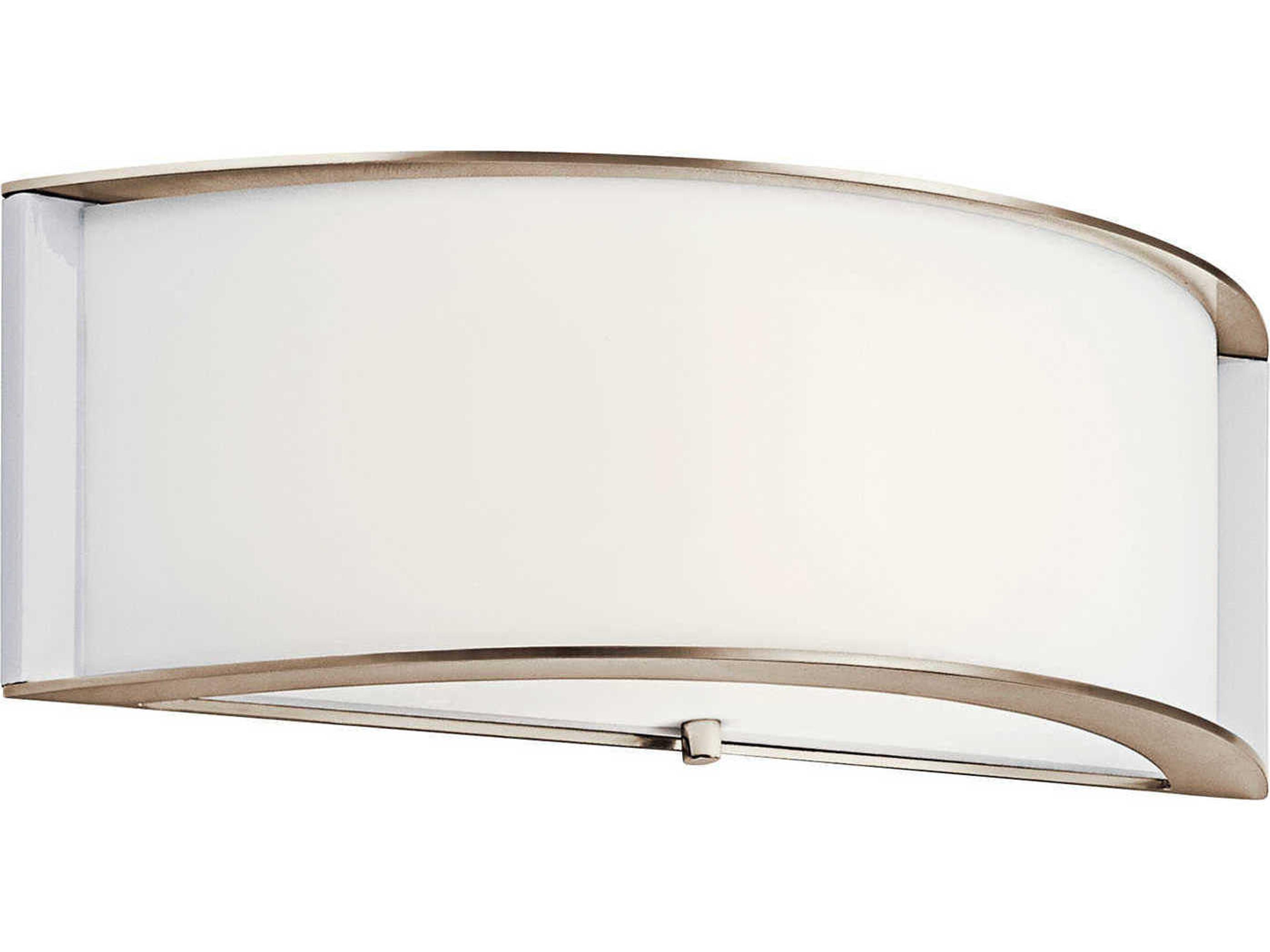 Kichler 1-Light Polished Nickel LED Wall Sconce