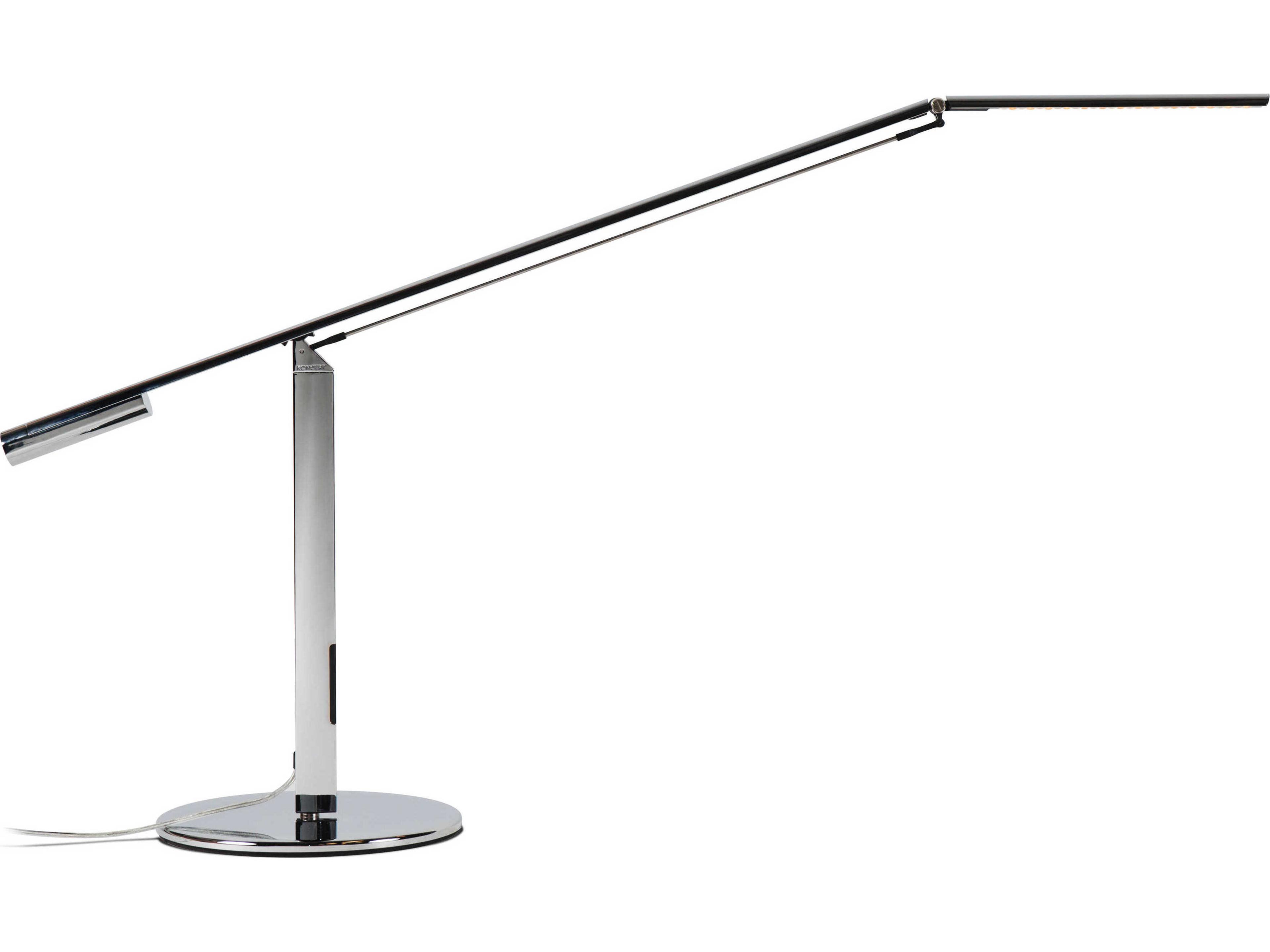 Equo LED Desk Lamp Chrome Modern Adjustable