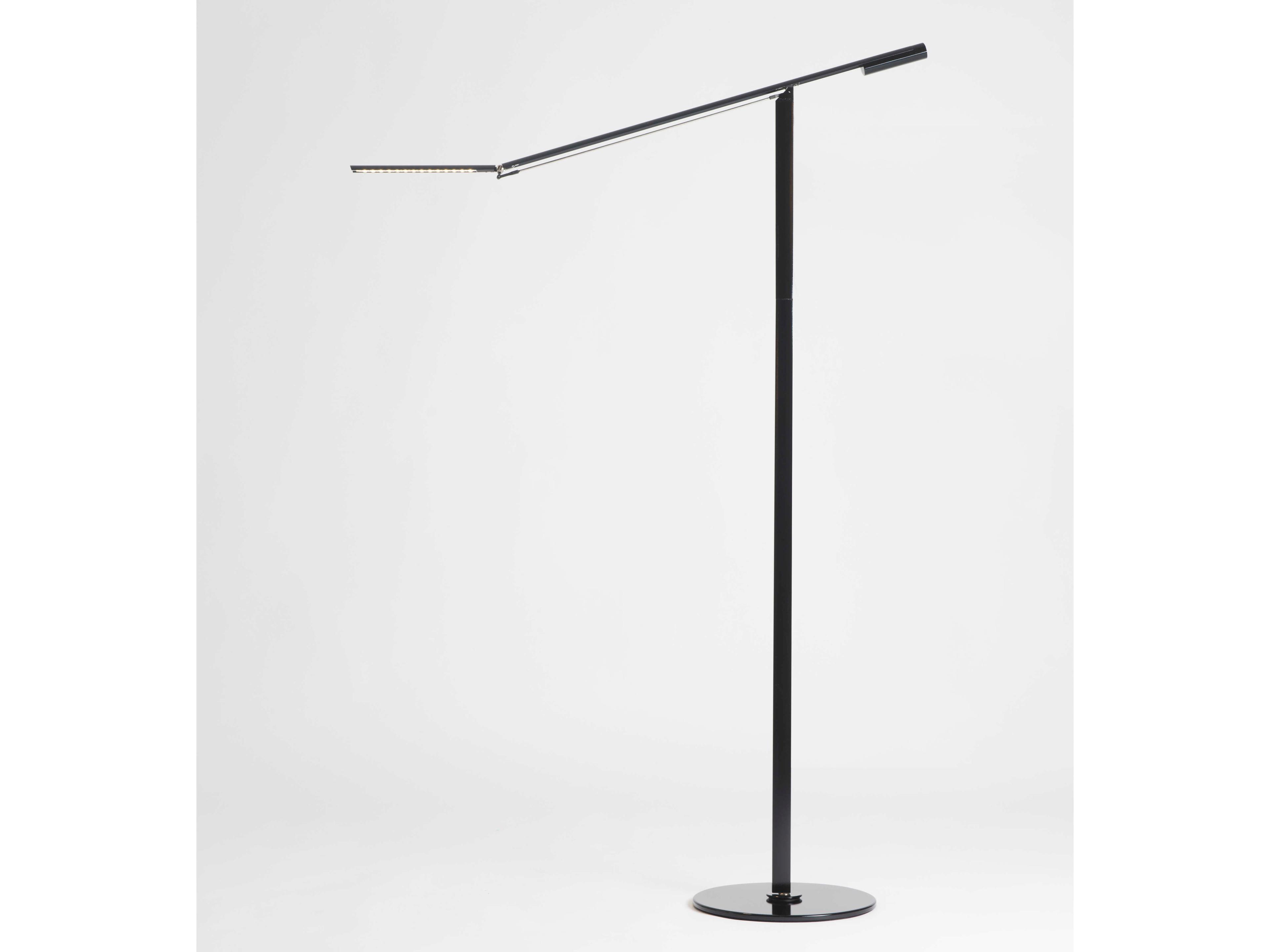 Equo LED Black Floor Lamp