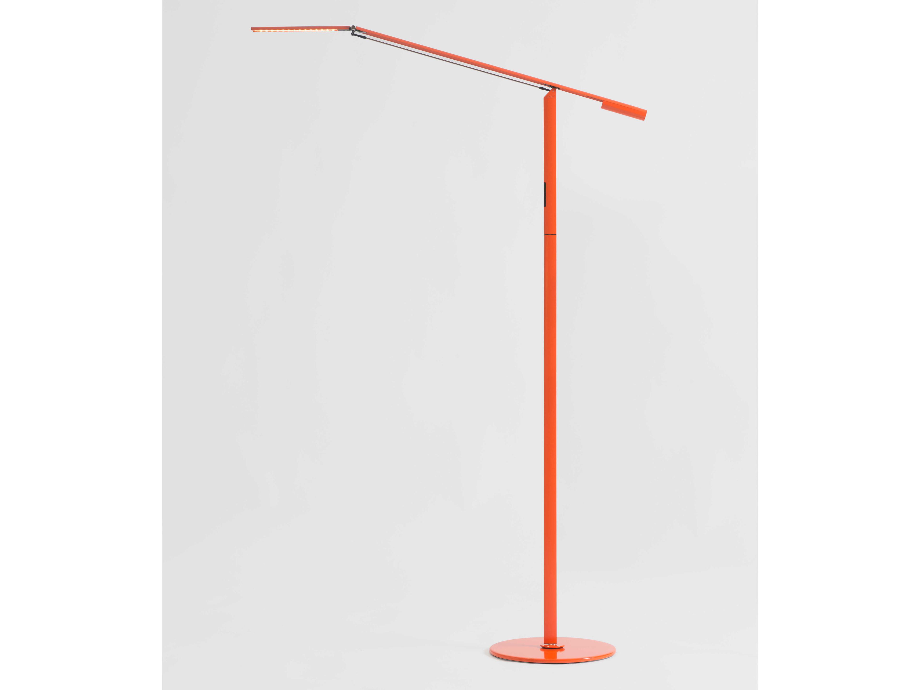 Equo LED Floor Lamp in Orange