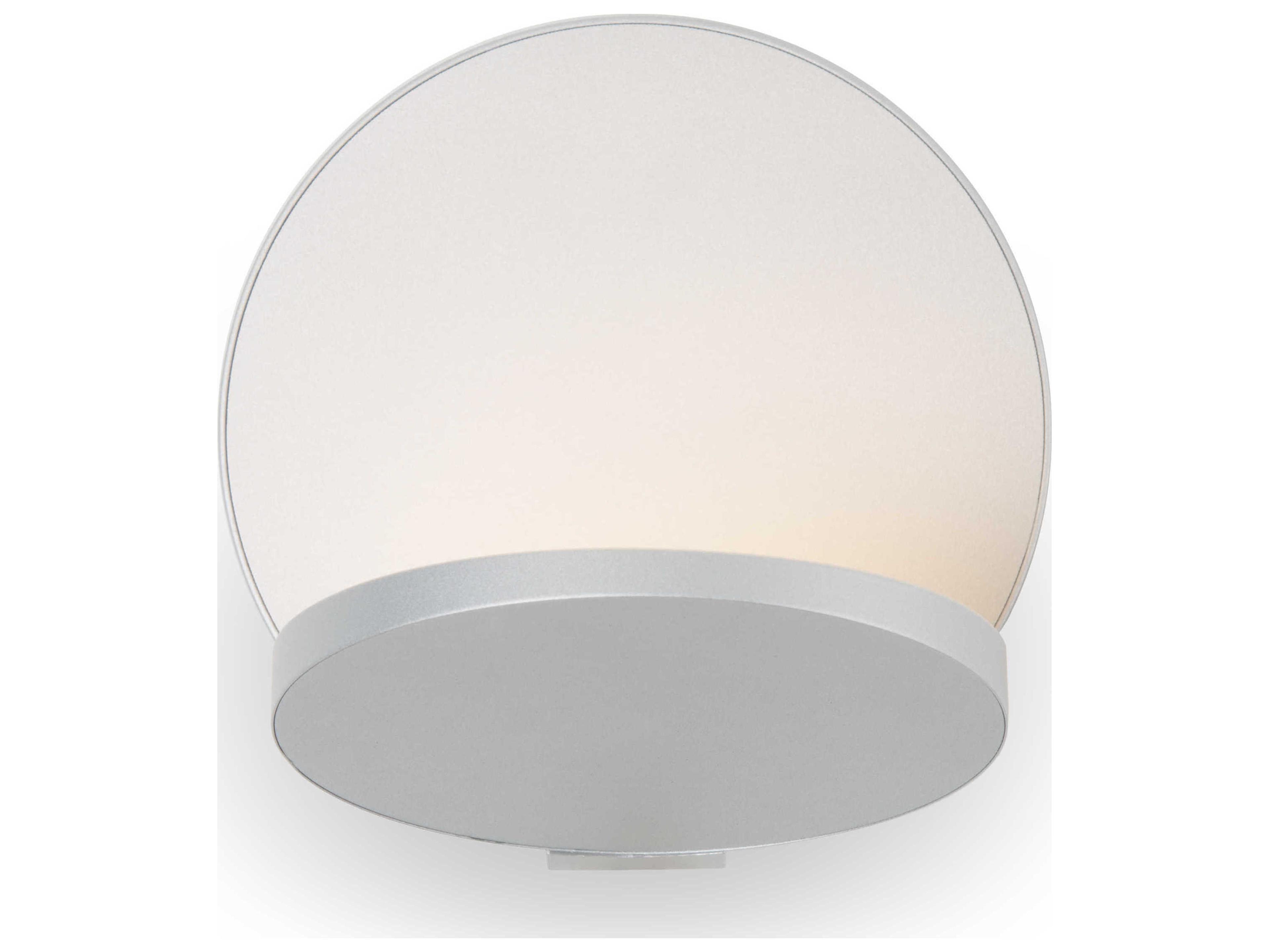 Gravy LED Wall Sconce Silver Modern