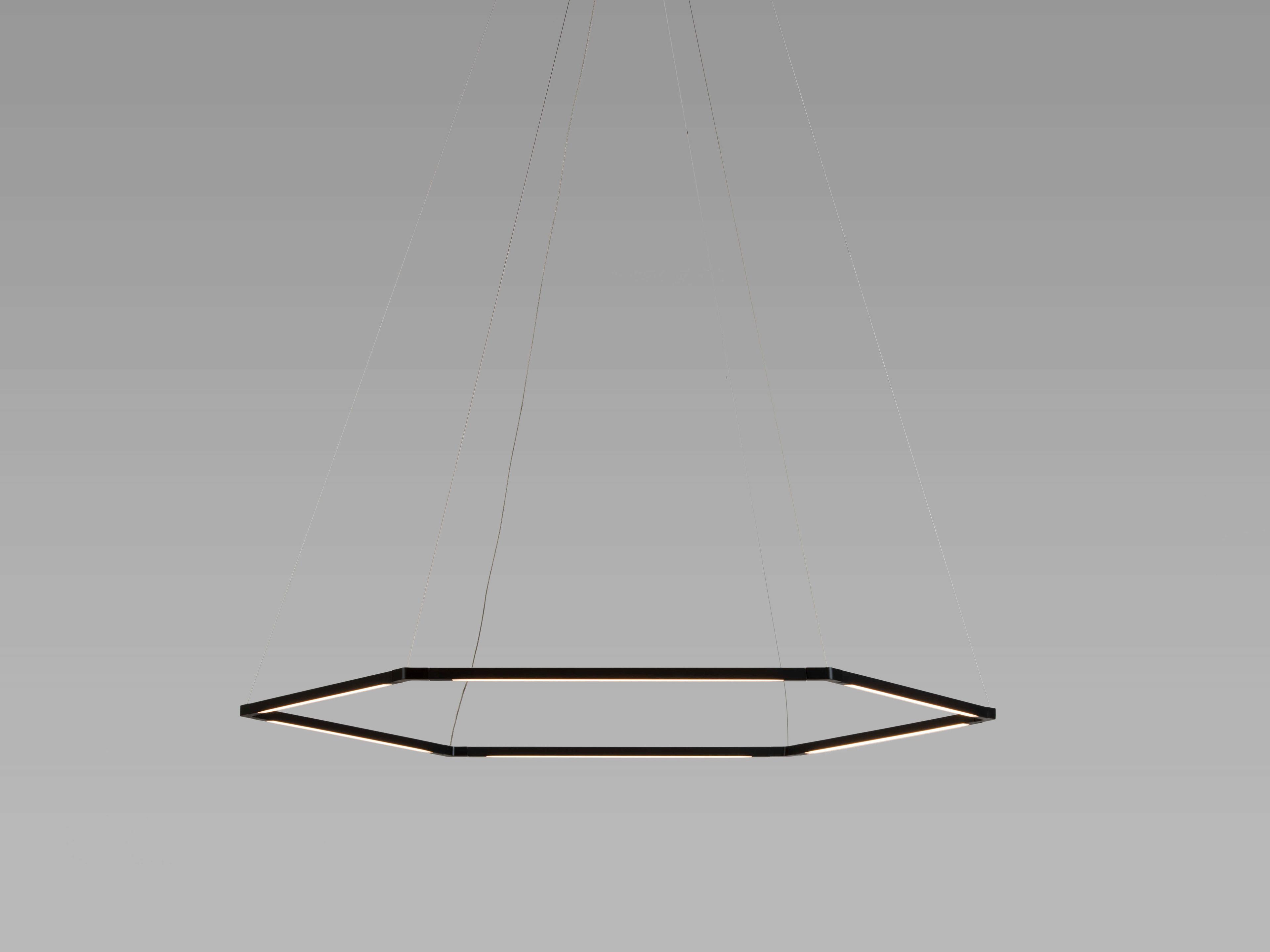 Z-Bar Honeycomb LED Pendant Light Modern Geometric