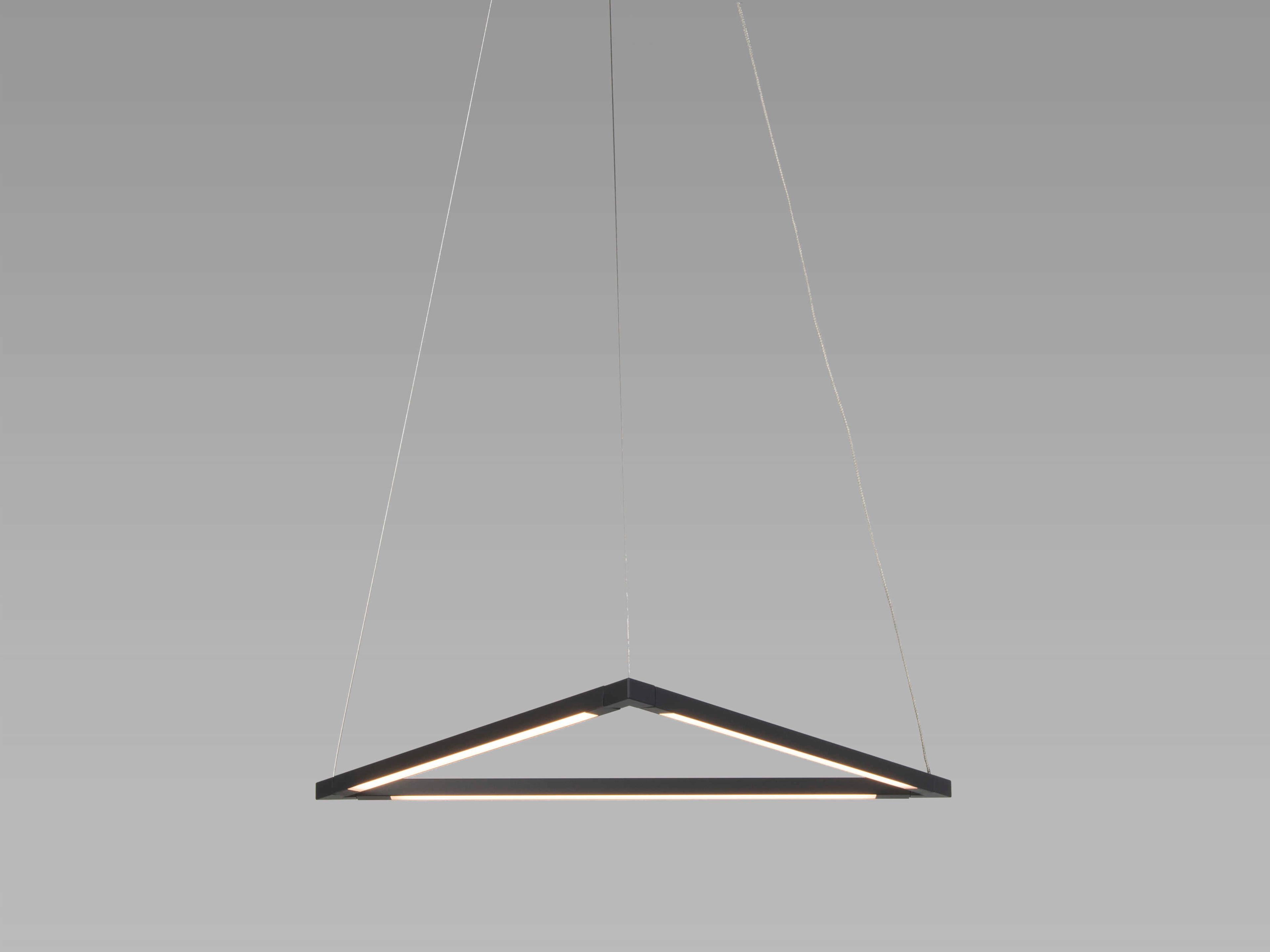 Z-Bar Triangle Pendant Light Modern Minimalist