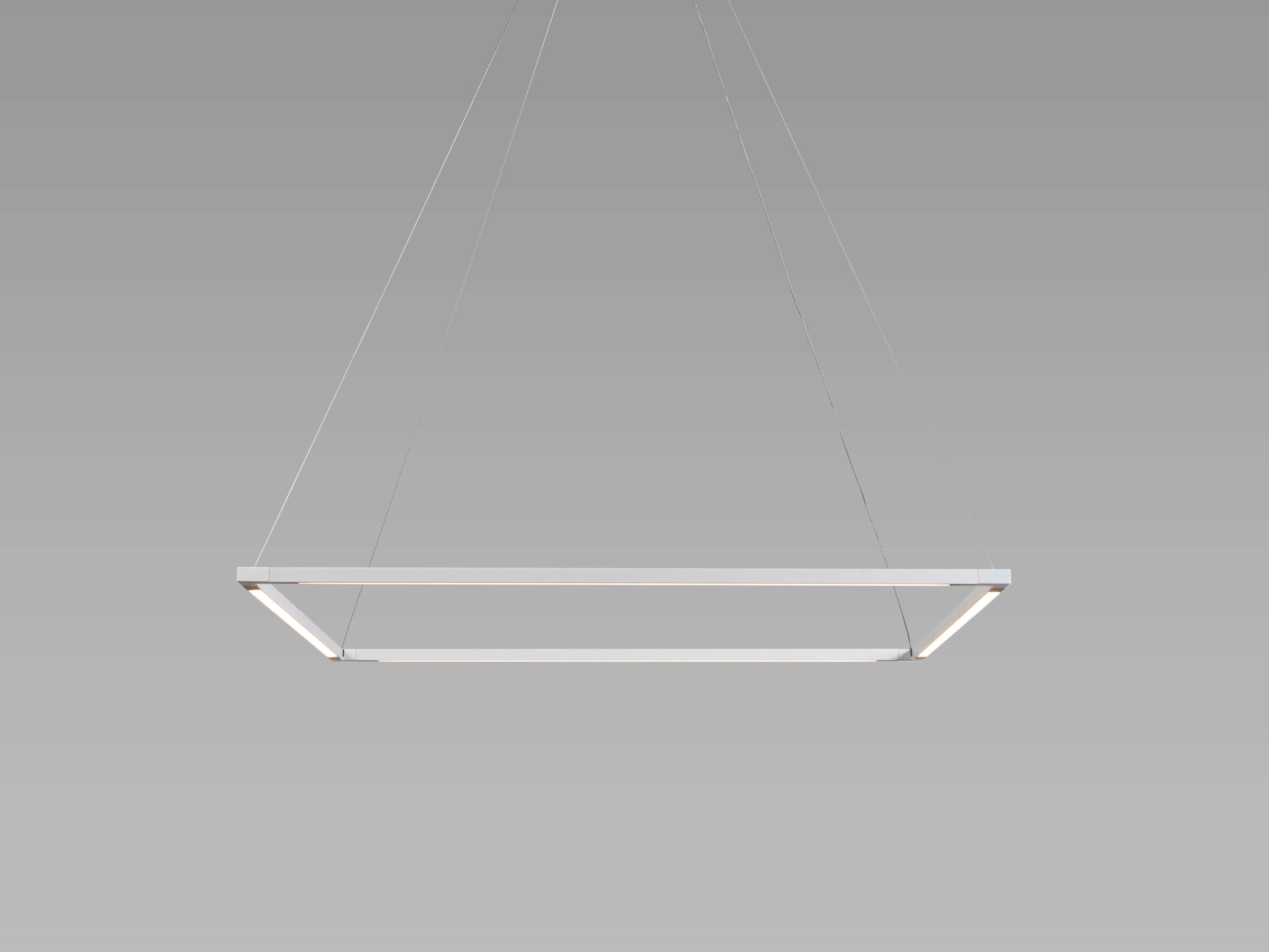 Z-Bar Square Pendant Light Modern Modular